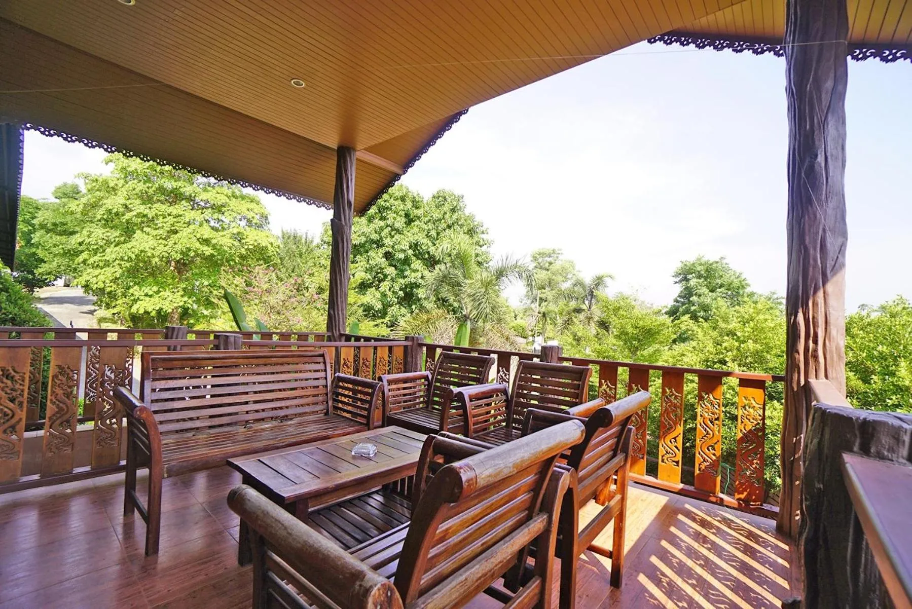 Patio in Star Hill River Kwai Resort
