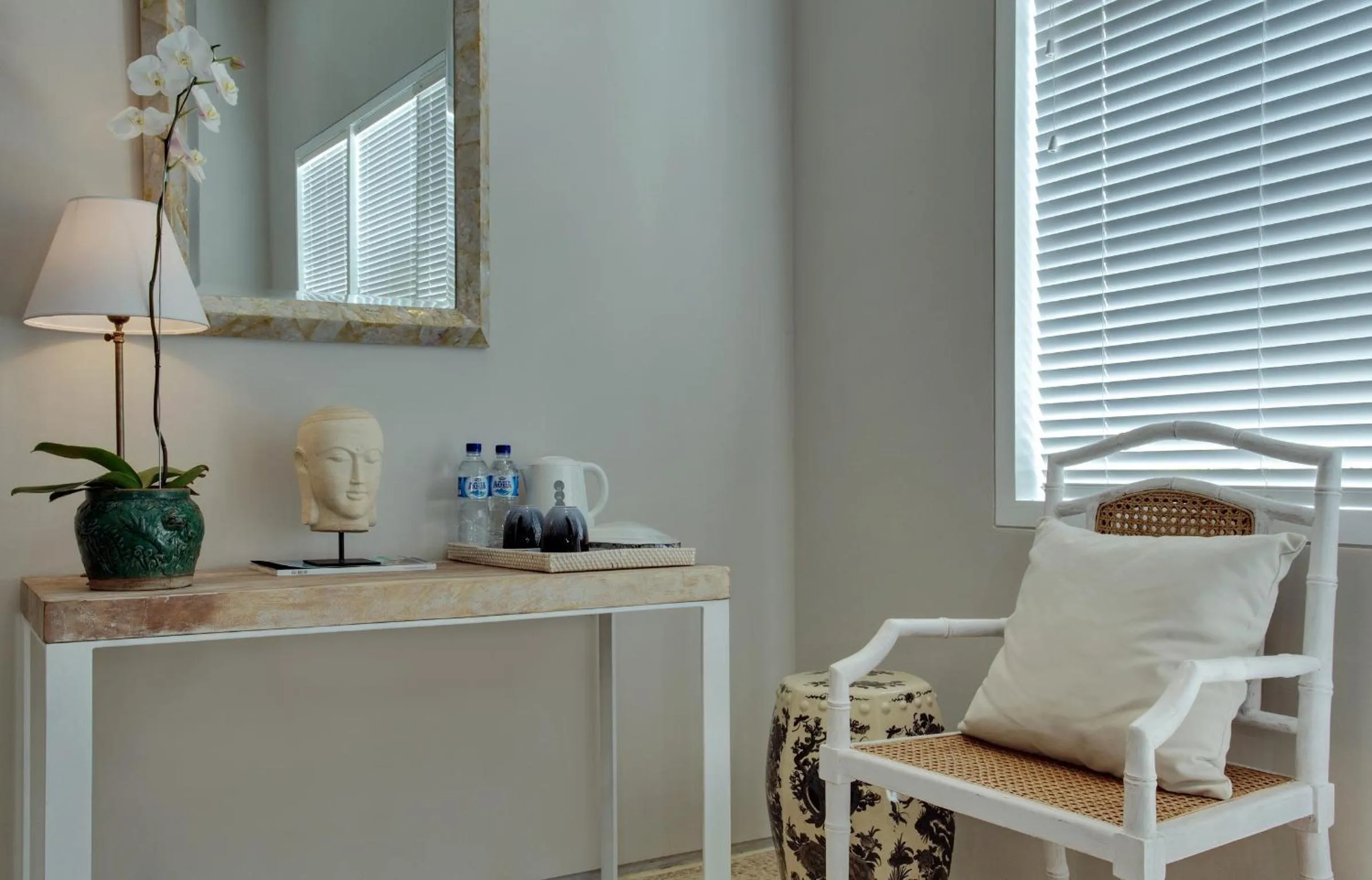 Seating area in Room & Vespa 4 - Central Seminyak Near Beach