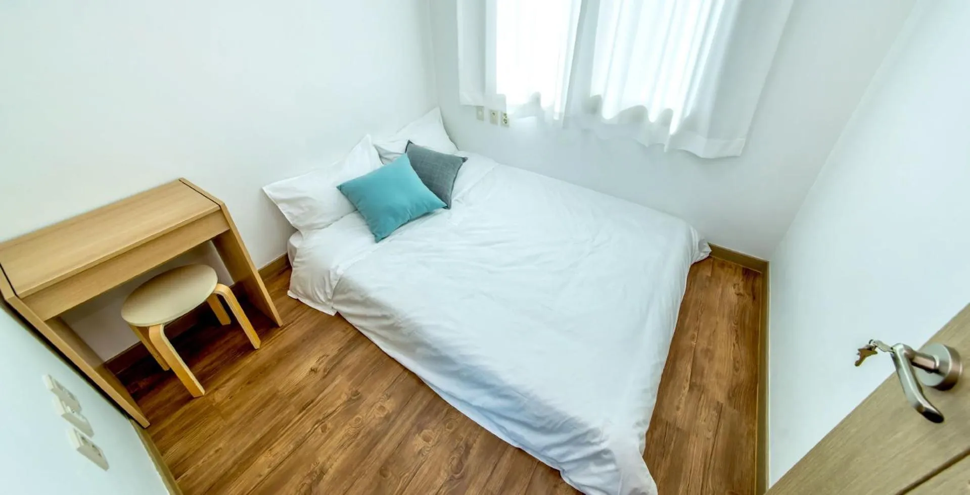 Bedroom, Bed in Boreum Pension