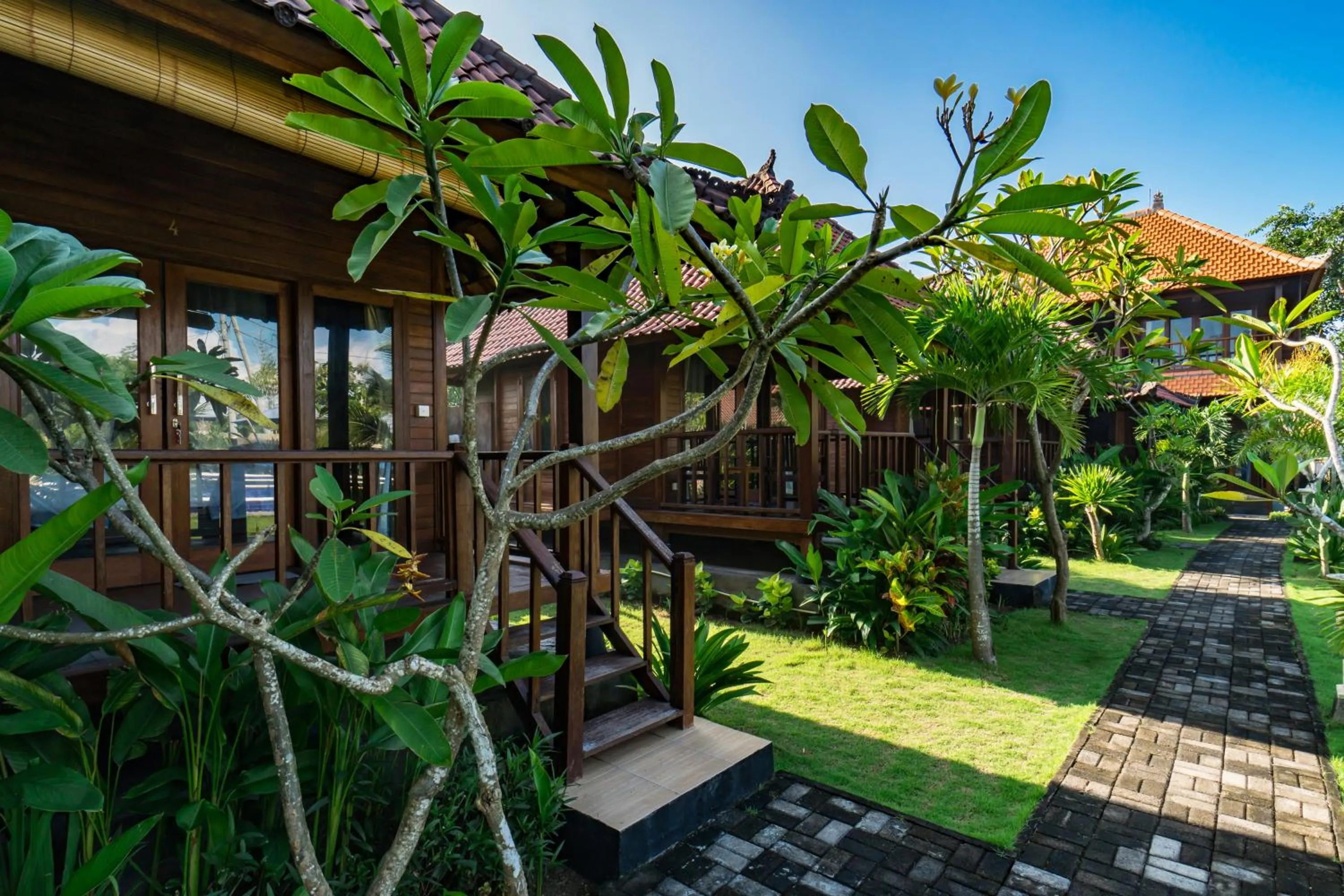 Balcony/Terrace in The Cozy Villas Lembongan