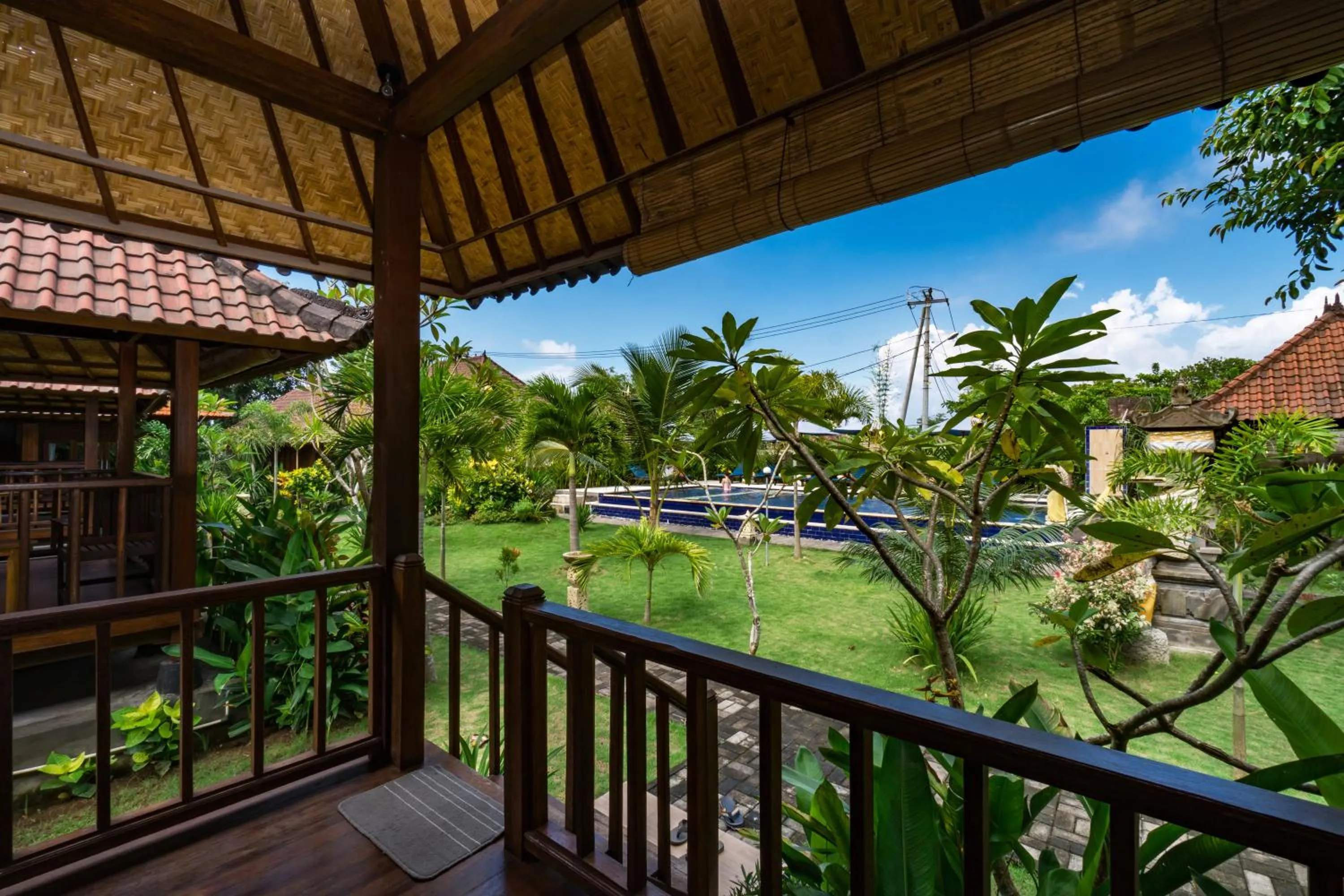 Balcony/Terrace in The Cozy Villas Lembongan