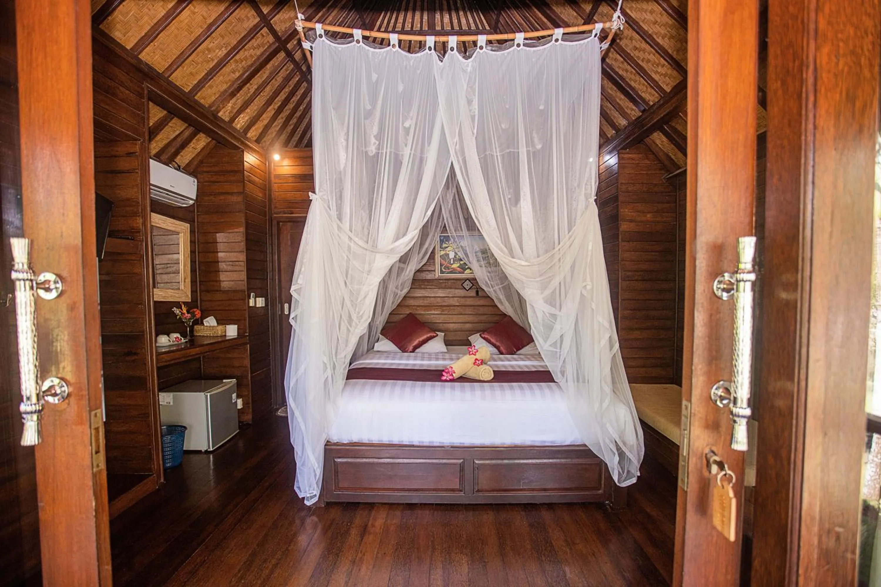 Bedroom, Bed in The Cozy Villas Lembongan