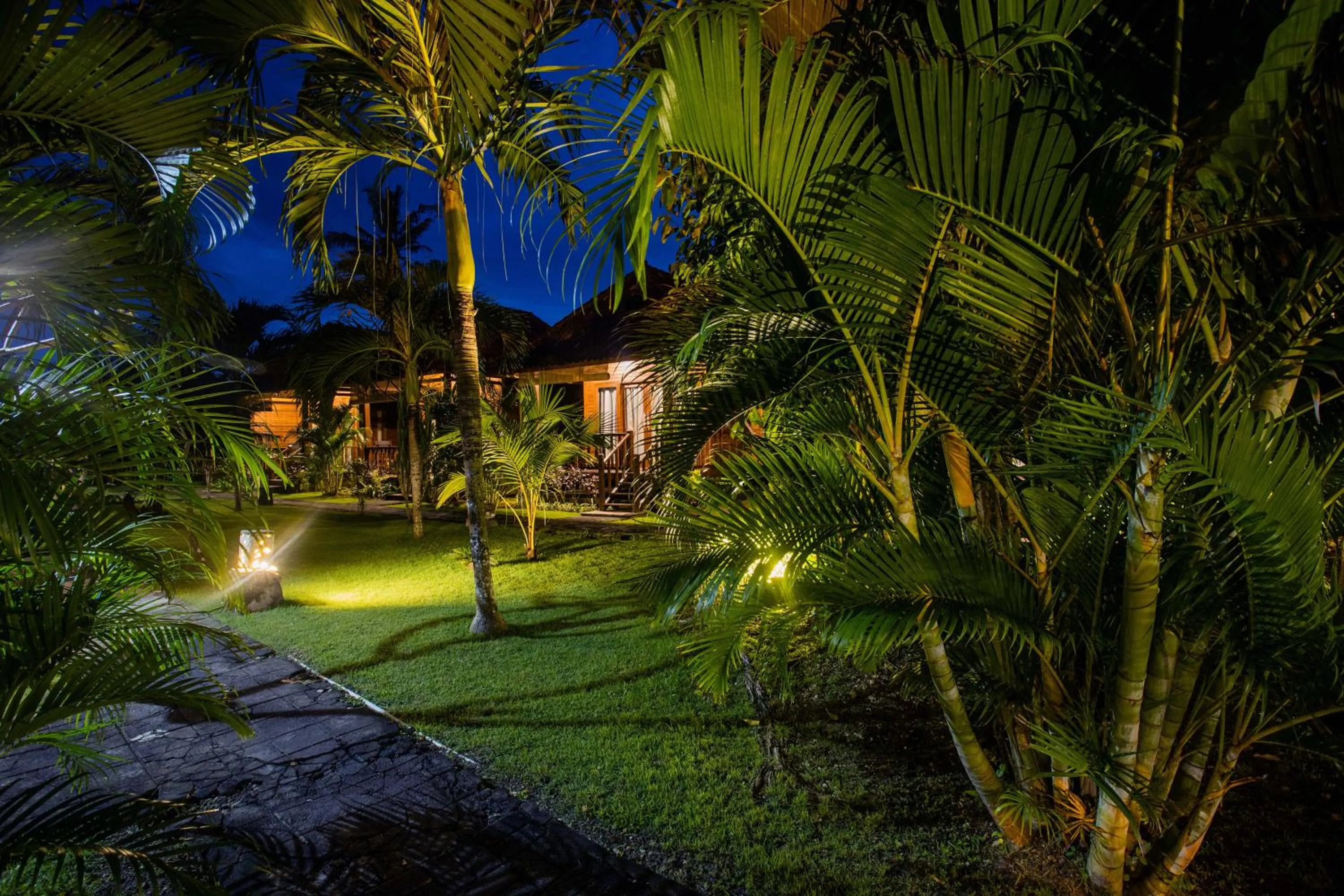 Garden in The Cozy Villas Lembongan