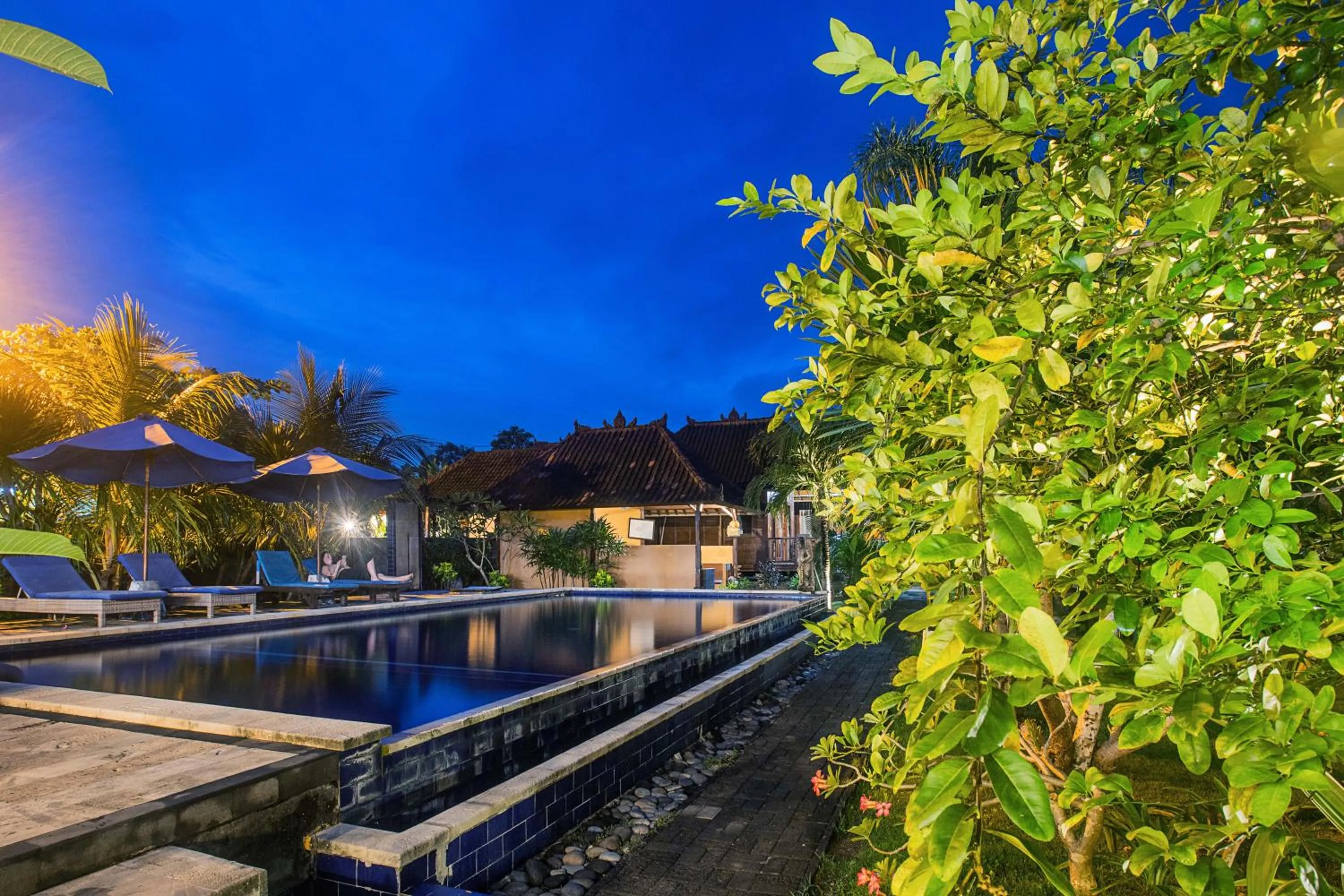 Swimming pool in The Cozy Villas Lembongan