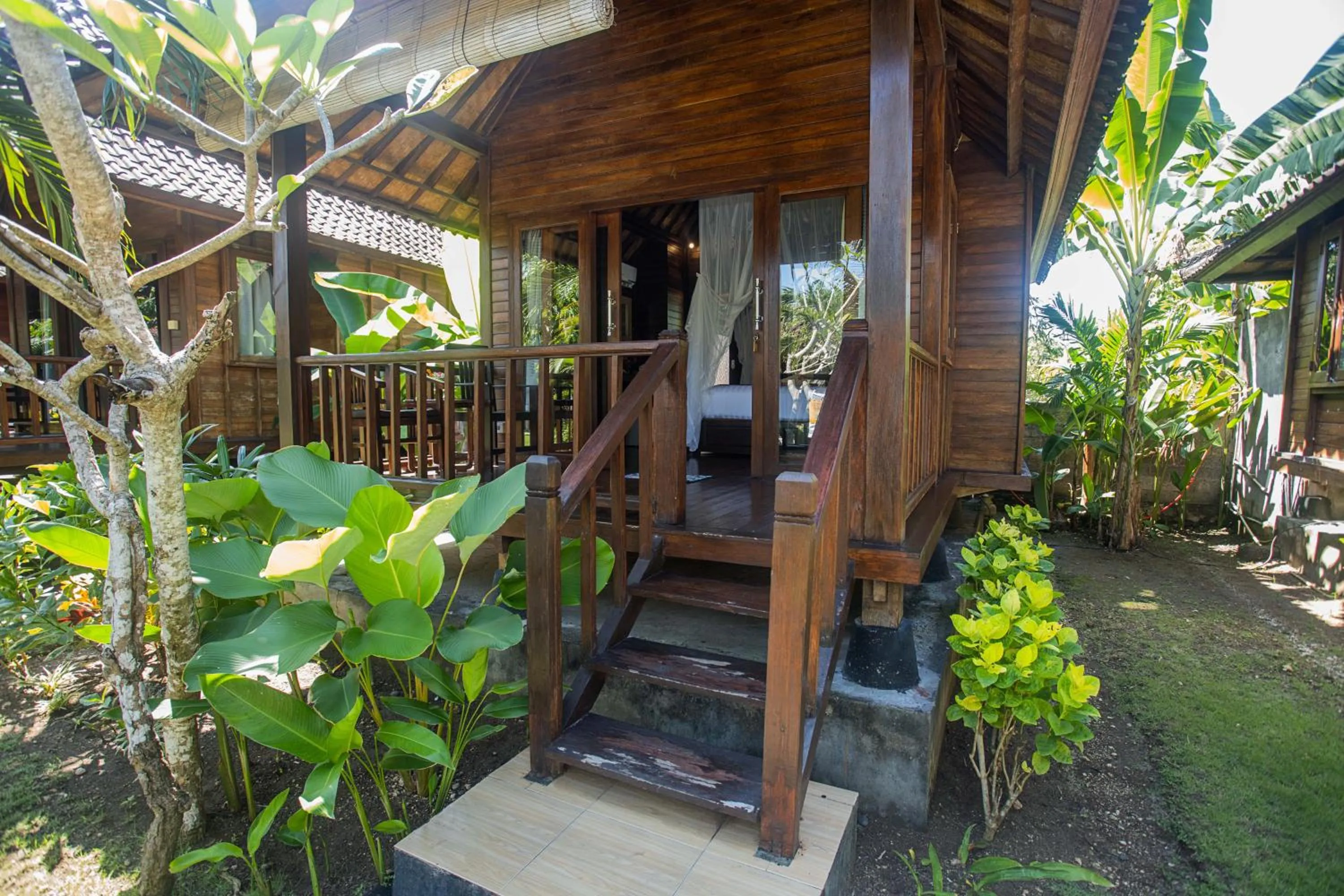 Balcony/Terrace in The Cozy Villas Lembongan