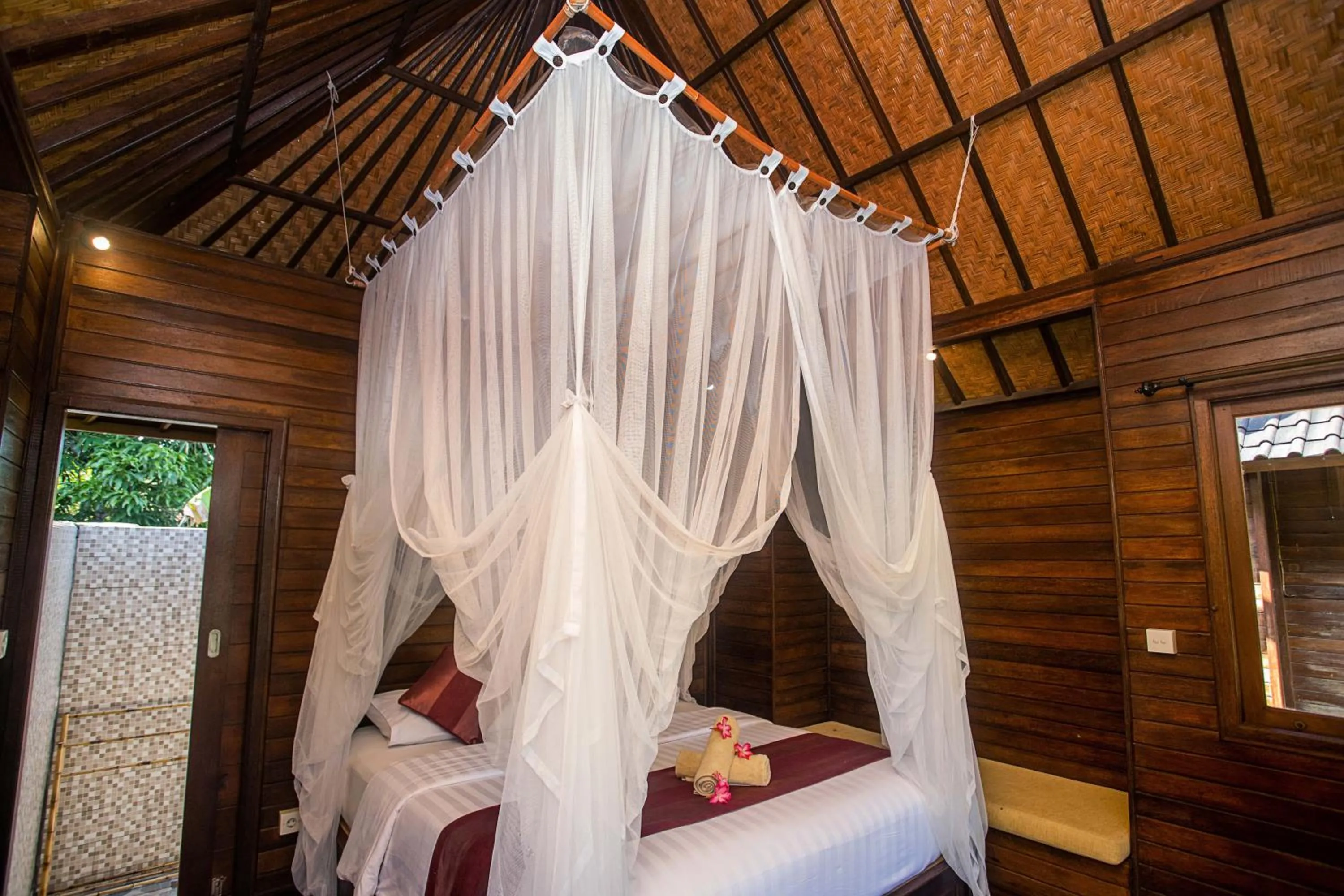 Bedroom, Bed in The Cozy Villas Lembongan