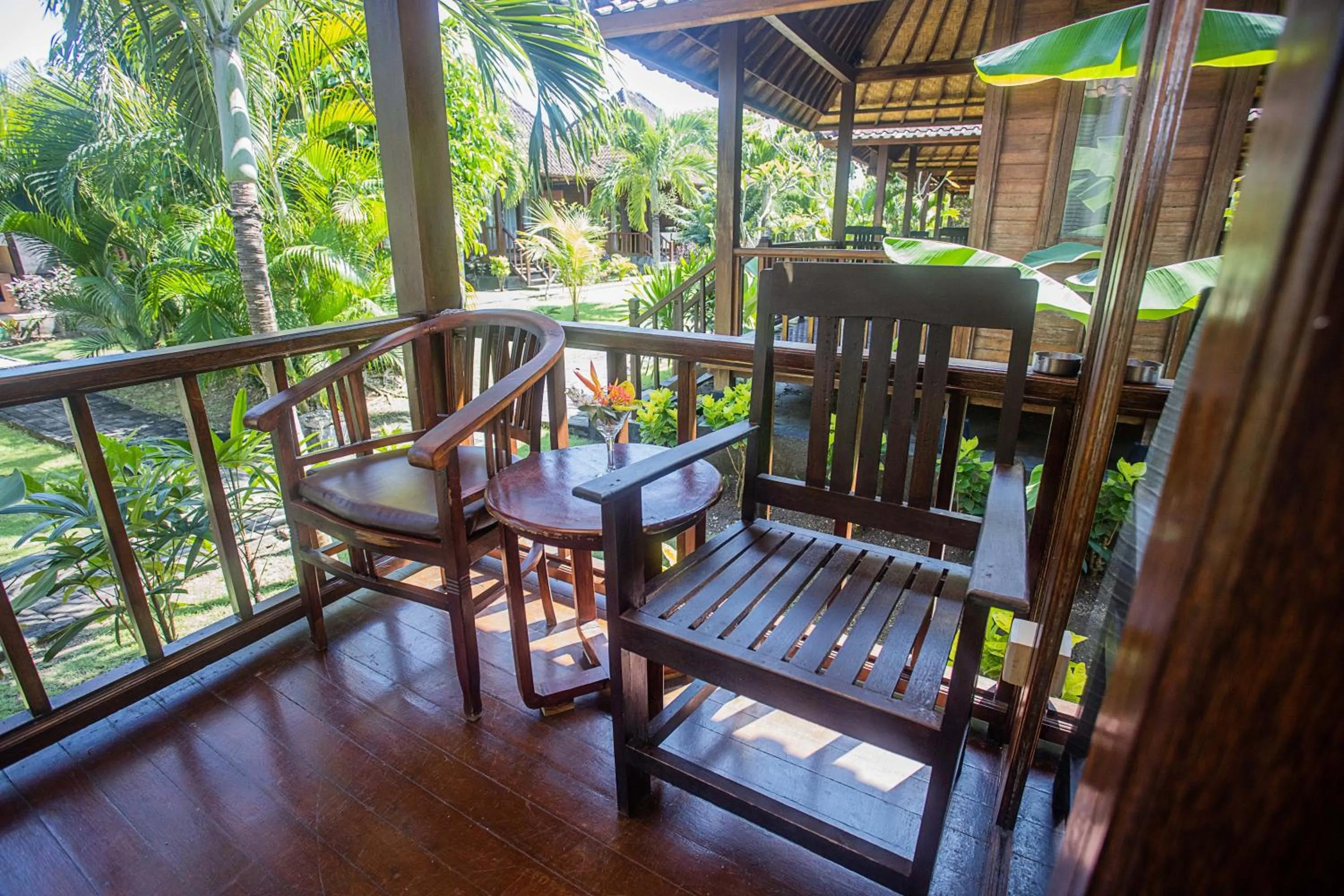 Balcony/Terrace in The Cozy Villas Lembongan