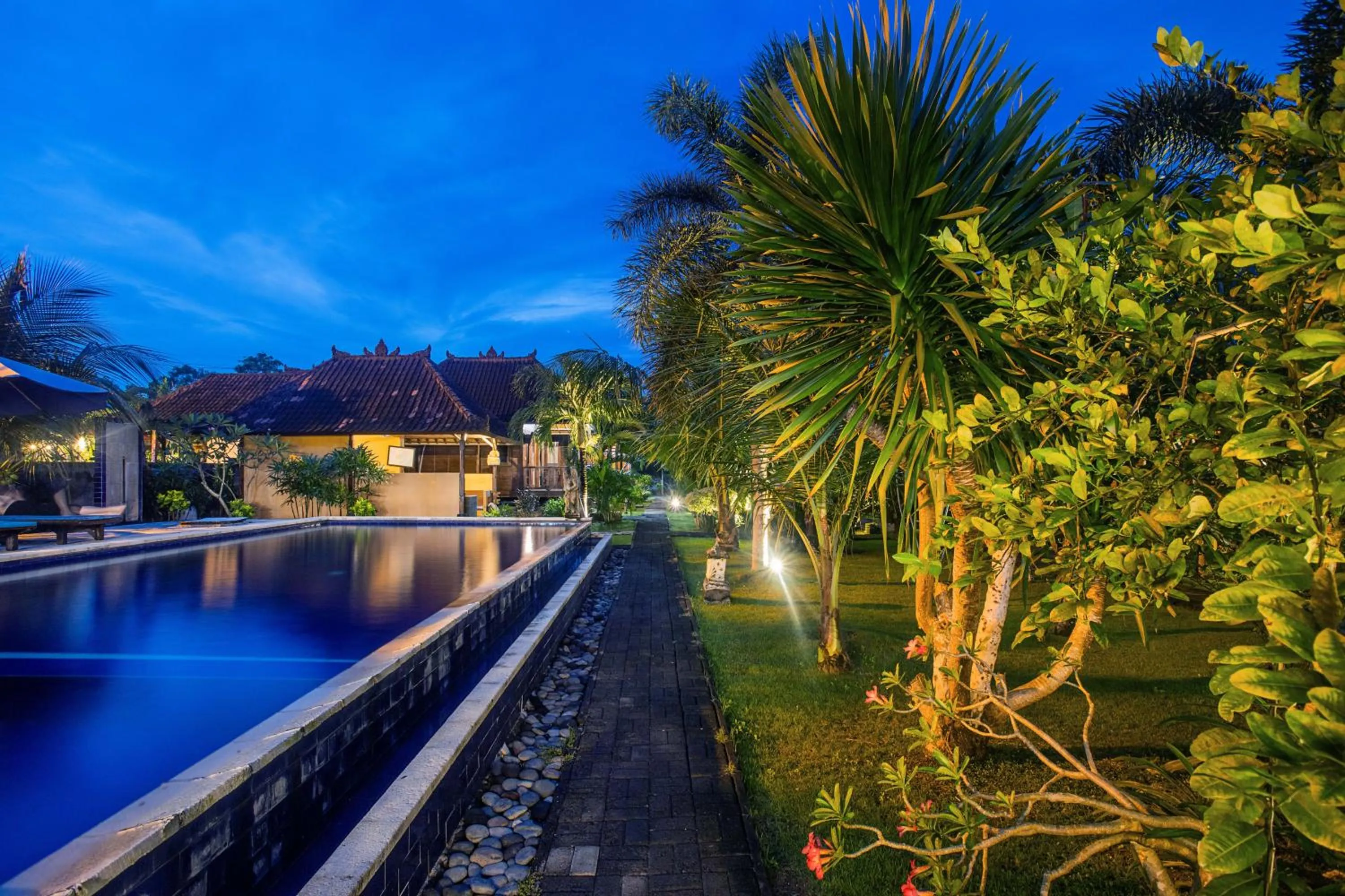 Swimming pool in The Cozy Villas Lembongan
