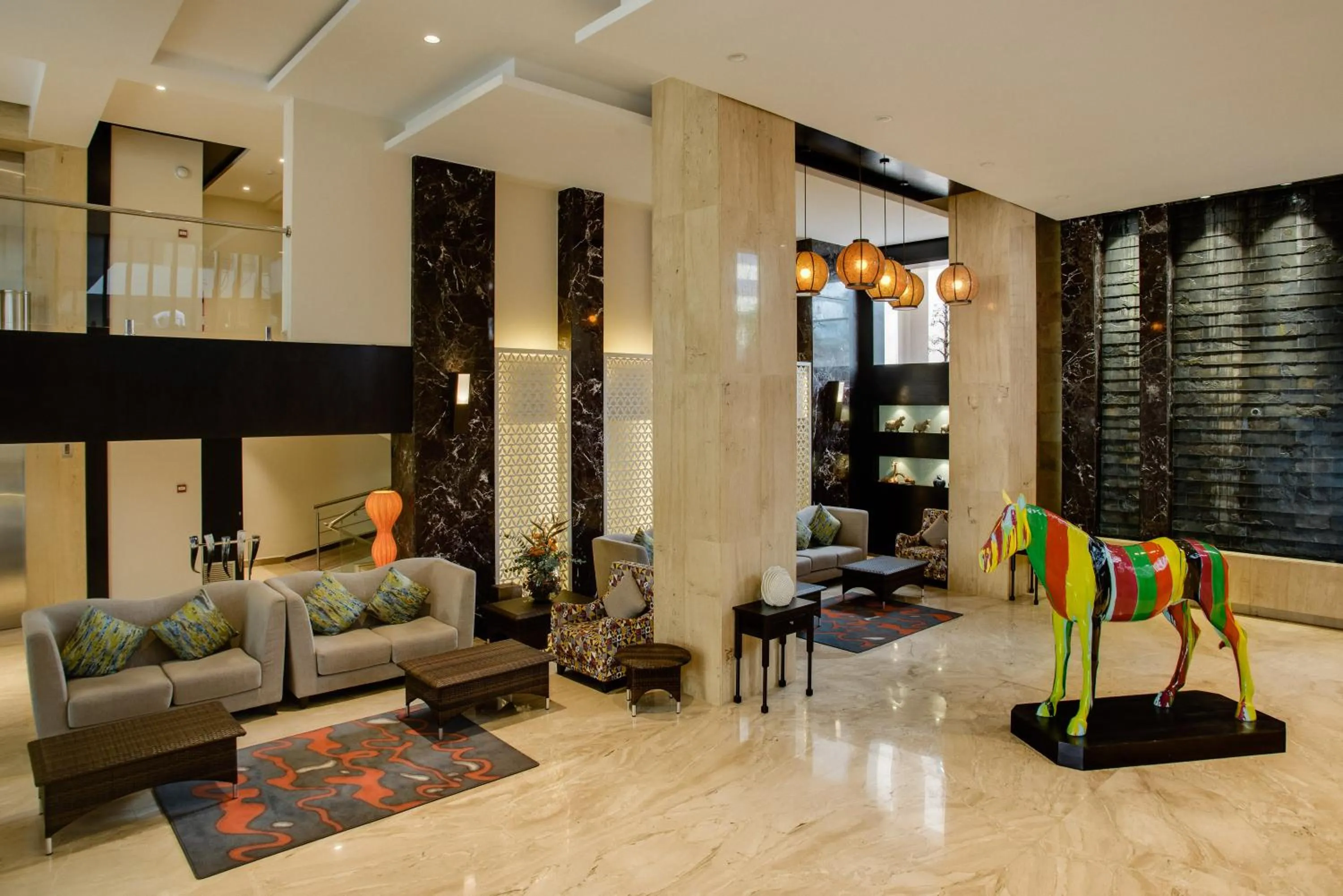 Lobby or reception in The Concord Hotel & Suites