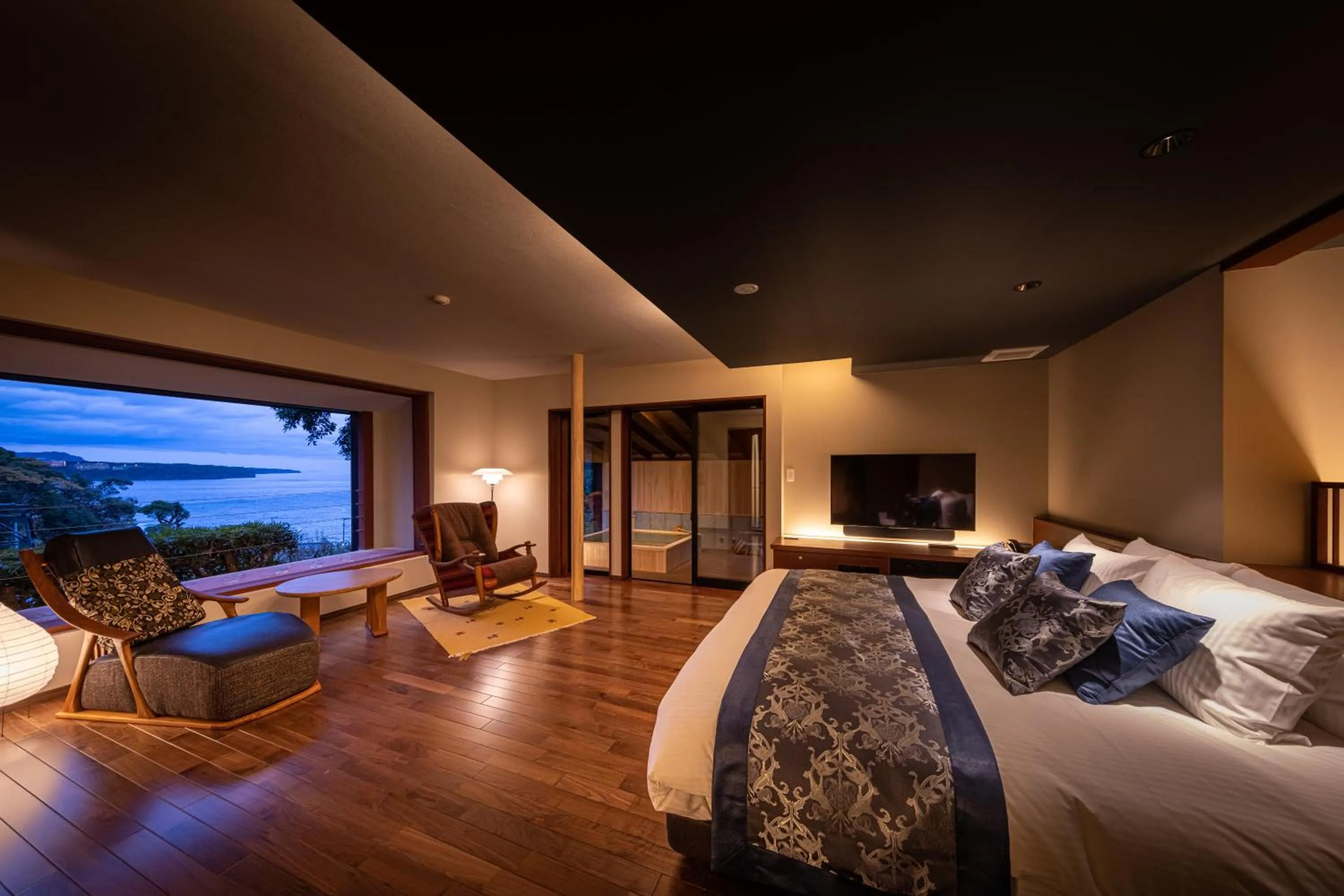 Living room, Bed in Isaribi (No Children)