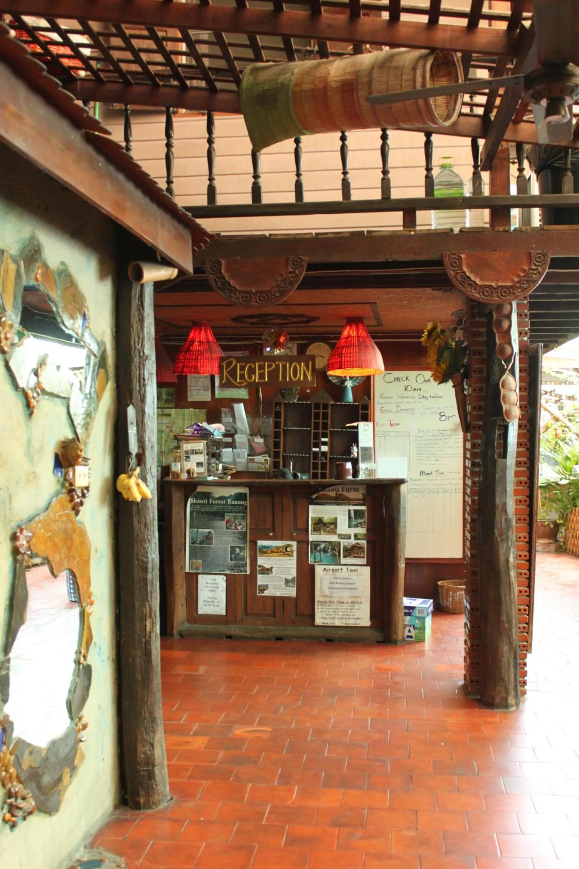 Lobby or reception in Shanti Lodge