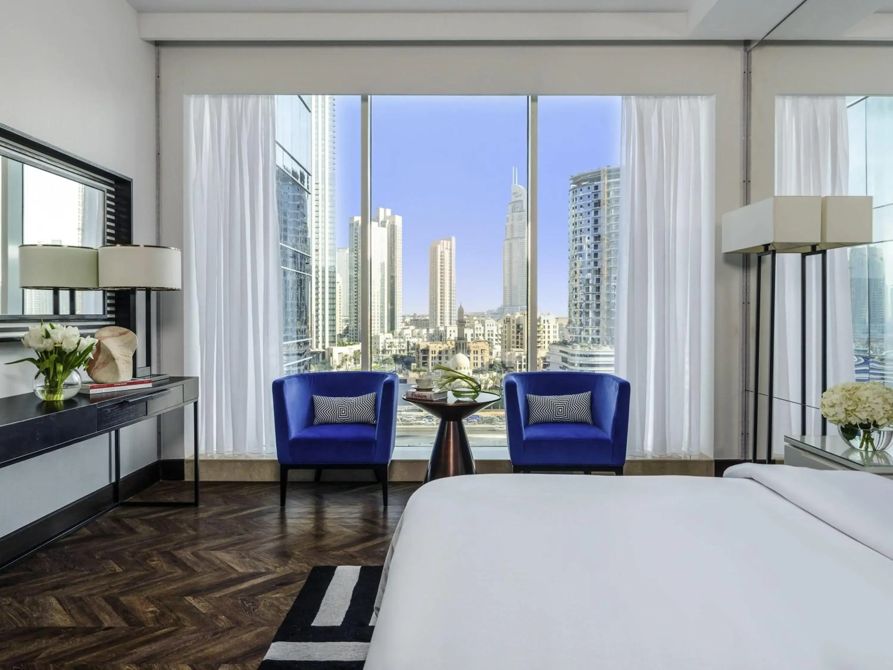 Executive King Room with Burj Khalifa View in Pullman Dubai Downtown Executive King Room with Burj Khalifa View in Pullman Dubai Downtown