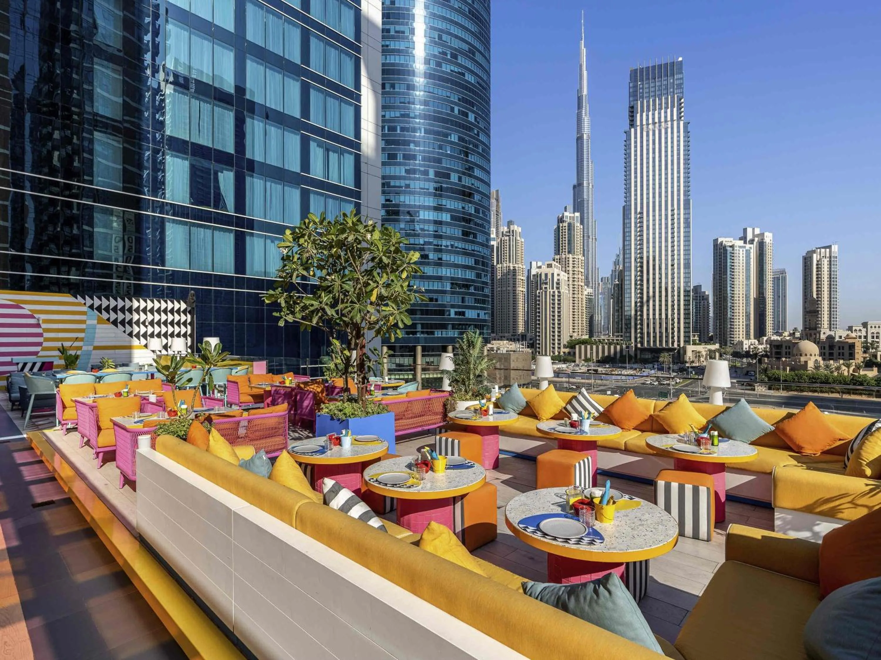 Restaurant/places to eat in Pullman Dubai Downtown