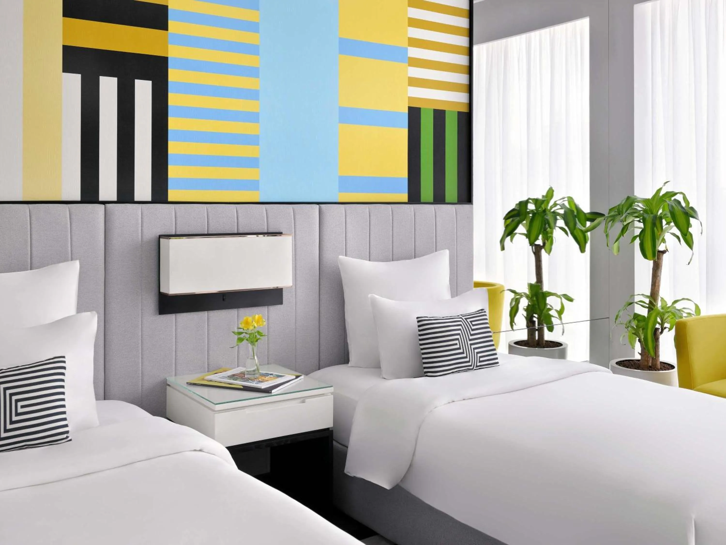 Bedroom, Bed in Pullman Dubai Downtown