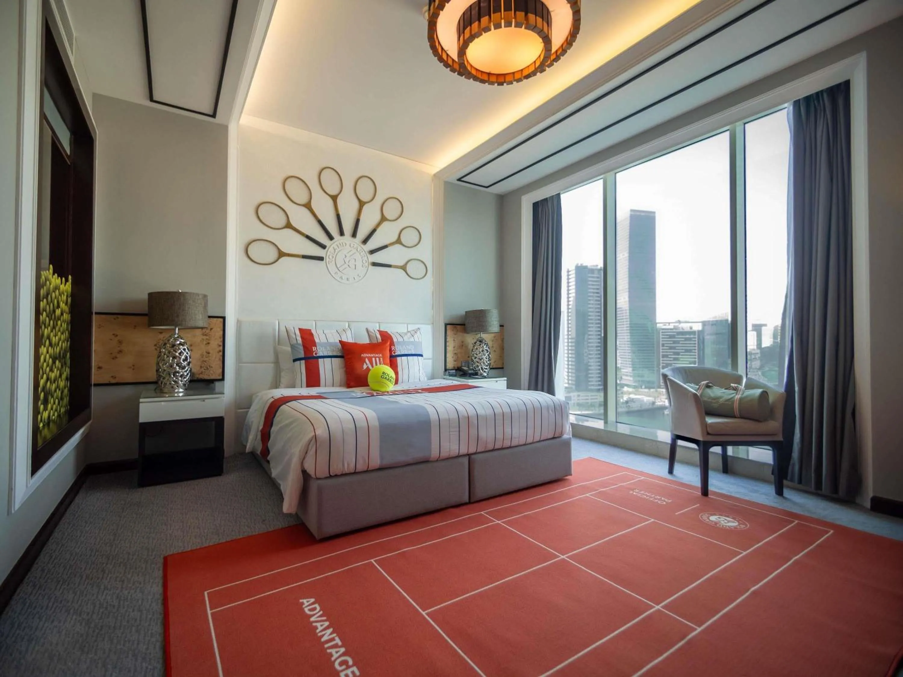 Bedroom, Bed in Pullman Dubai Downtown