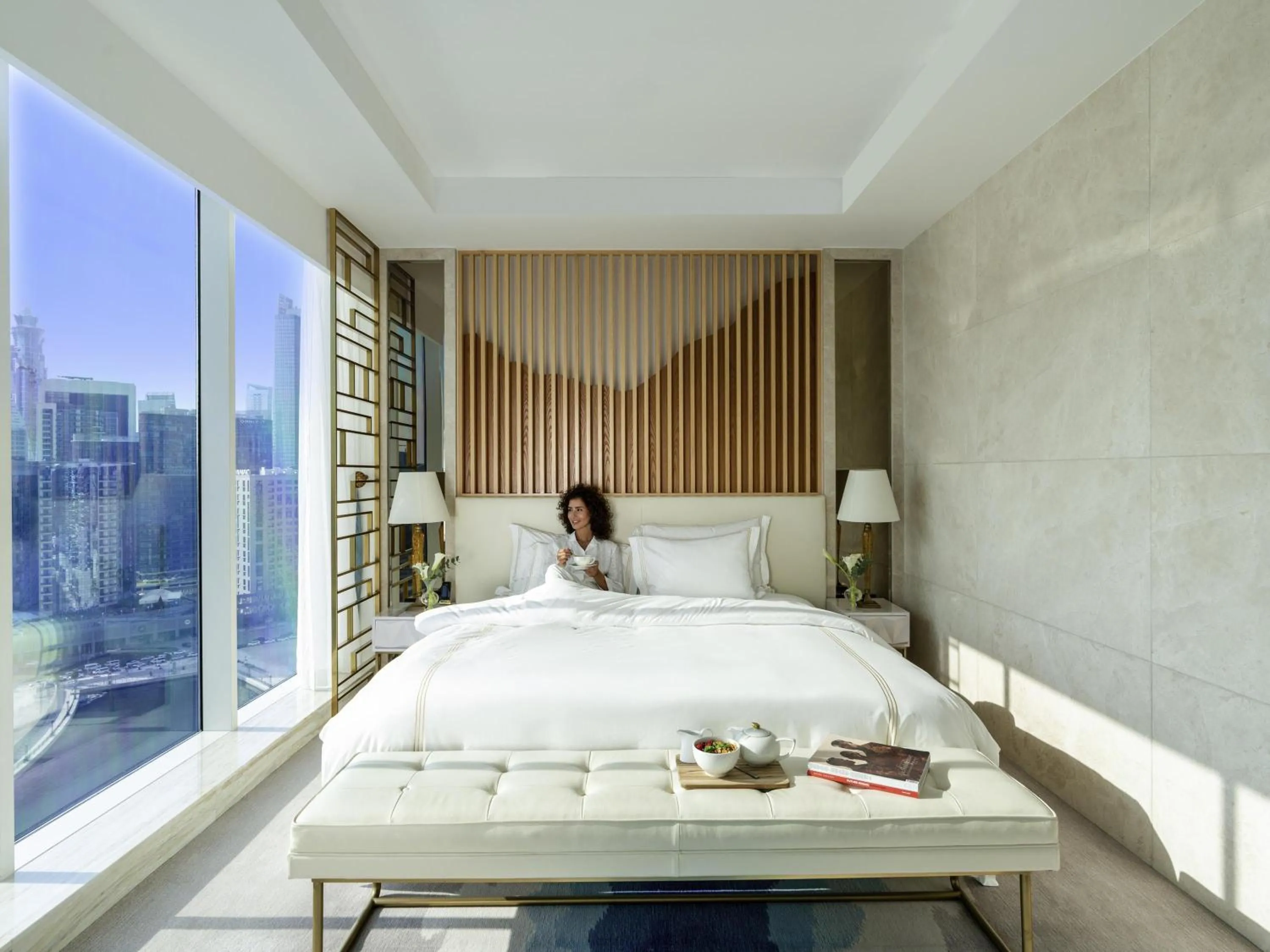 Bedroom, Bed in Pullman Dubai Downtown