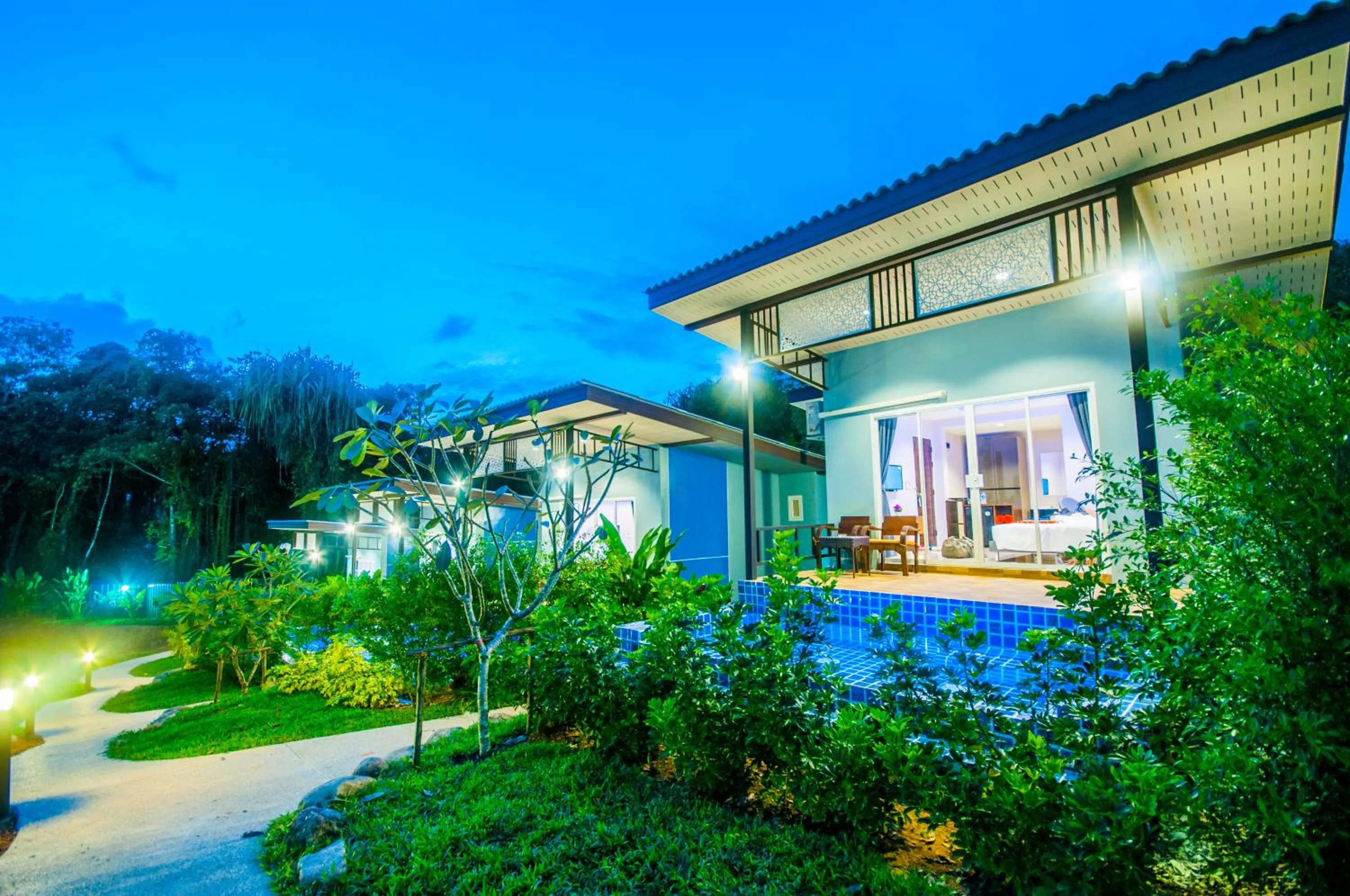 Decorative detail in Chomphu Resort