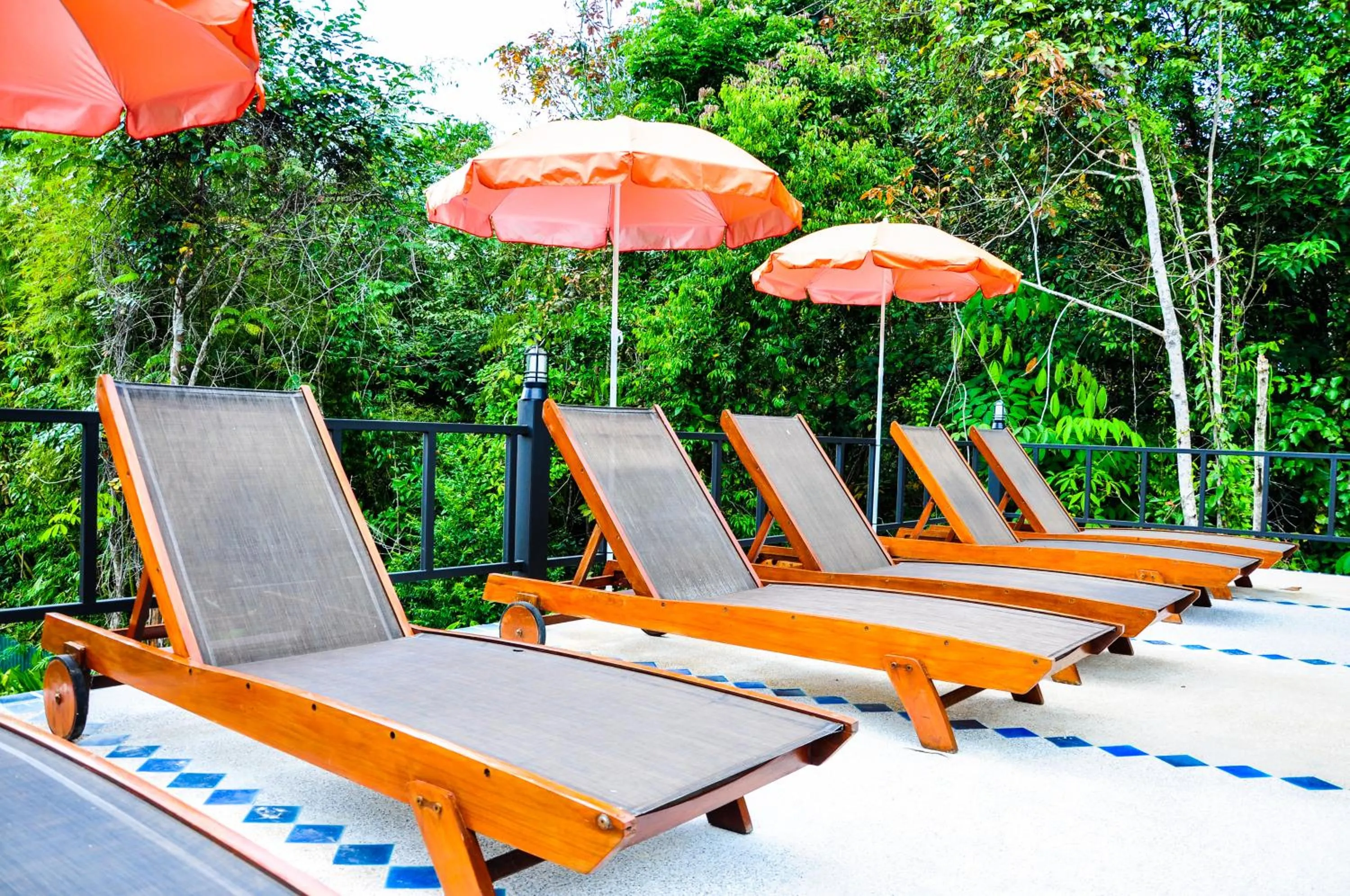 Balcony/Terrace in Chomphu Resort