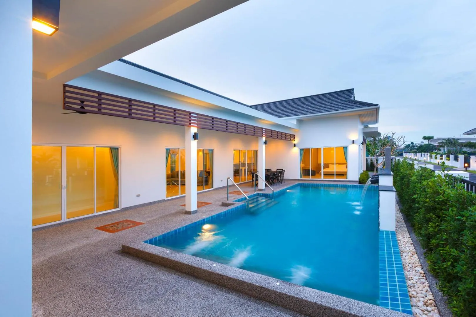 Swimming pool in Sivana Gardens Villas Hua-Hin
