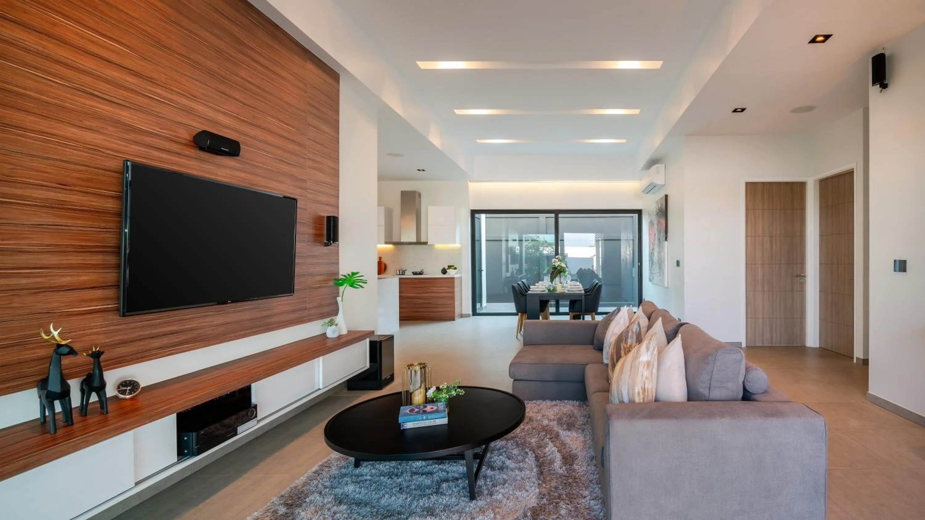 Living room in Sivana Gardens Villas Hua-Hin