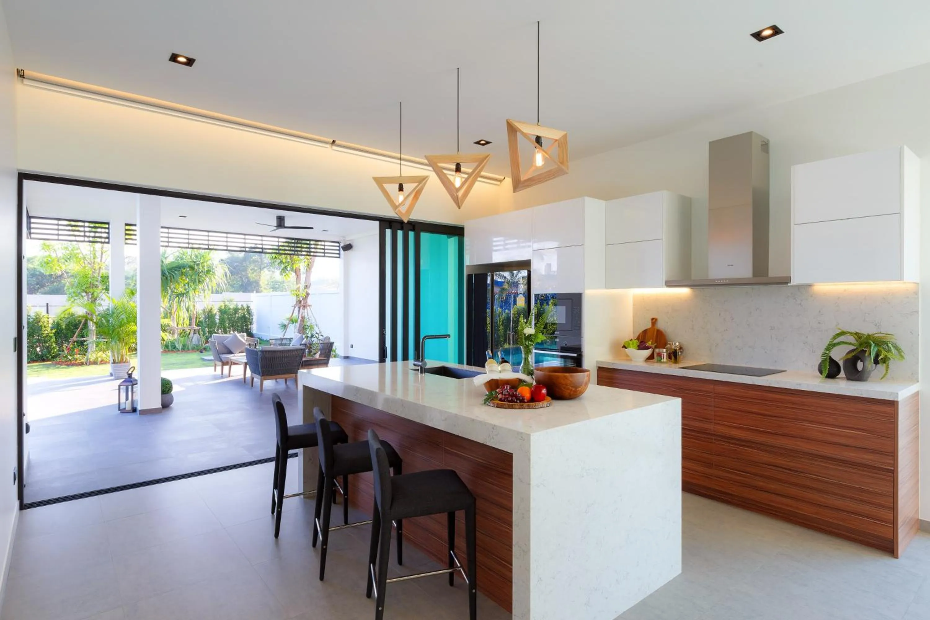 Kitchen or kitchenette in Sivana Gardens Villas Hua-Hin