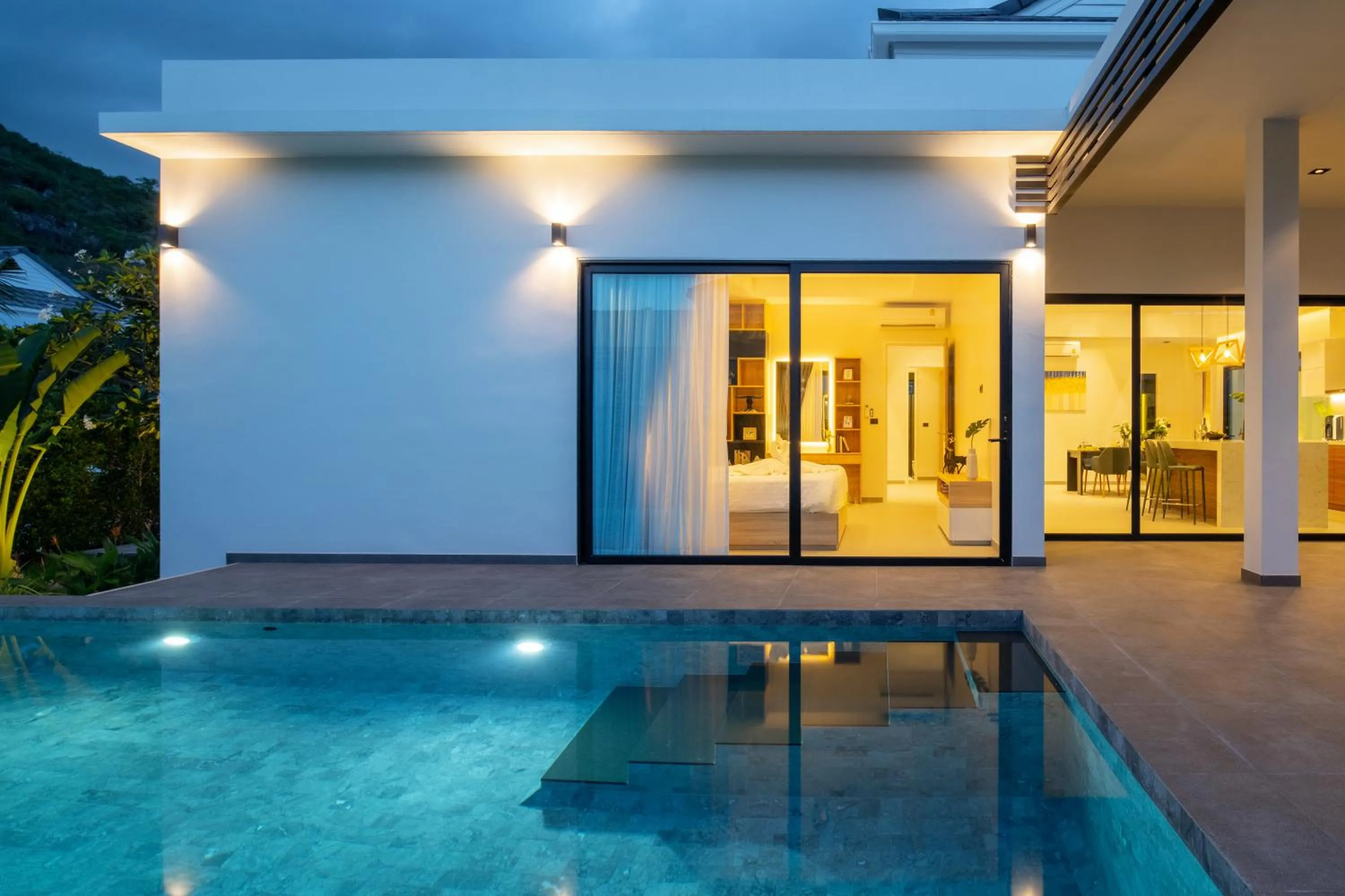 Swimming pool in Sivana Gardens Villas Hua-Hin