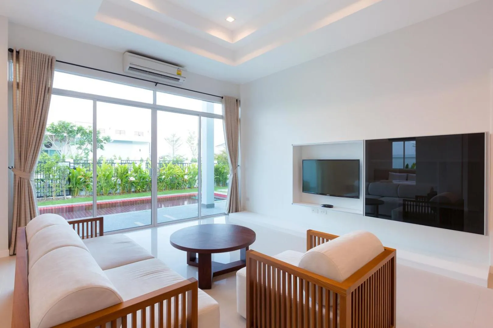 Seating area in Sivana Gardens Villas Hua-Hin