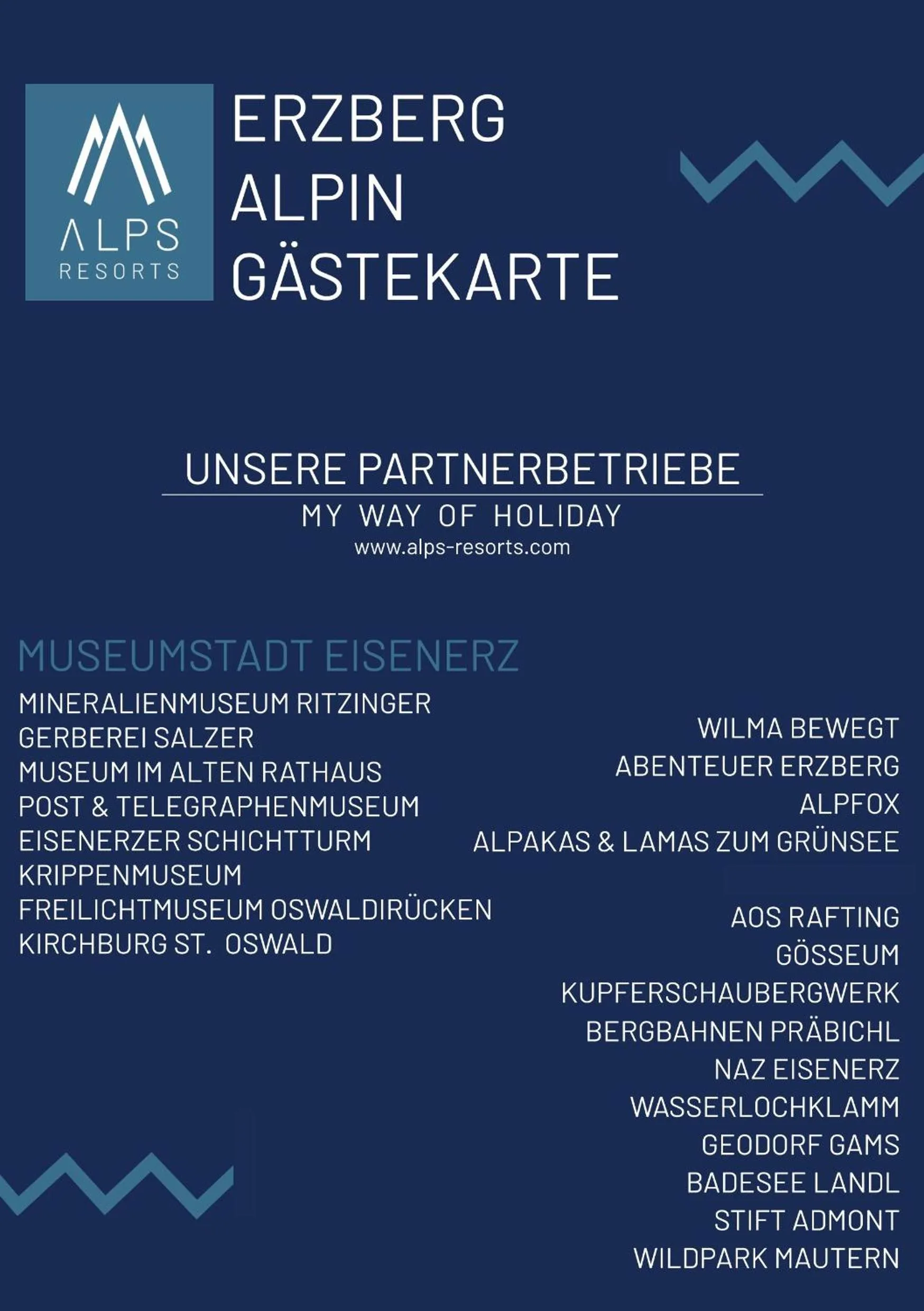 Area and facilities in Erzberg Alpin Resort by ALPS RESORTS