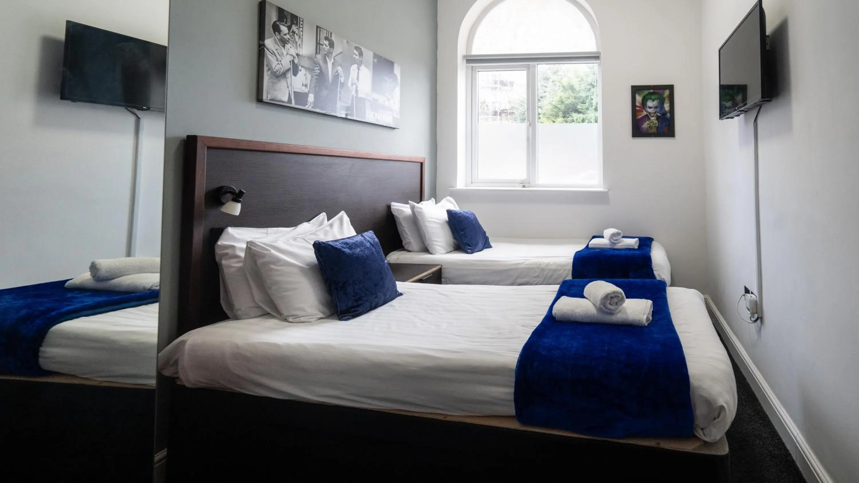 Bed in Imperial Salford Hotel