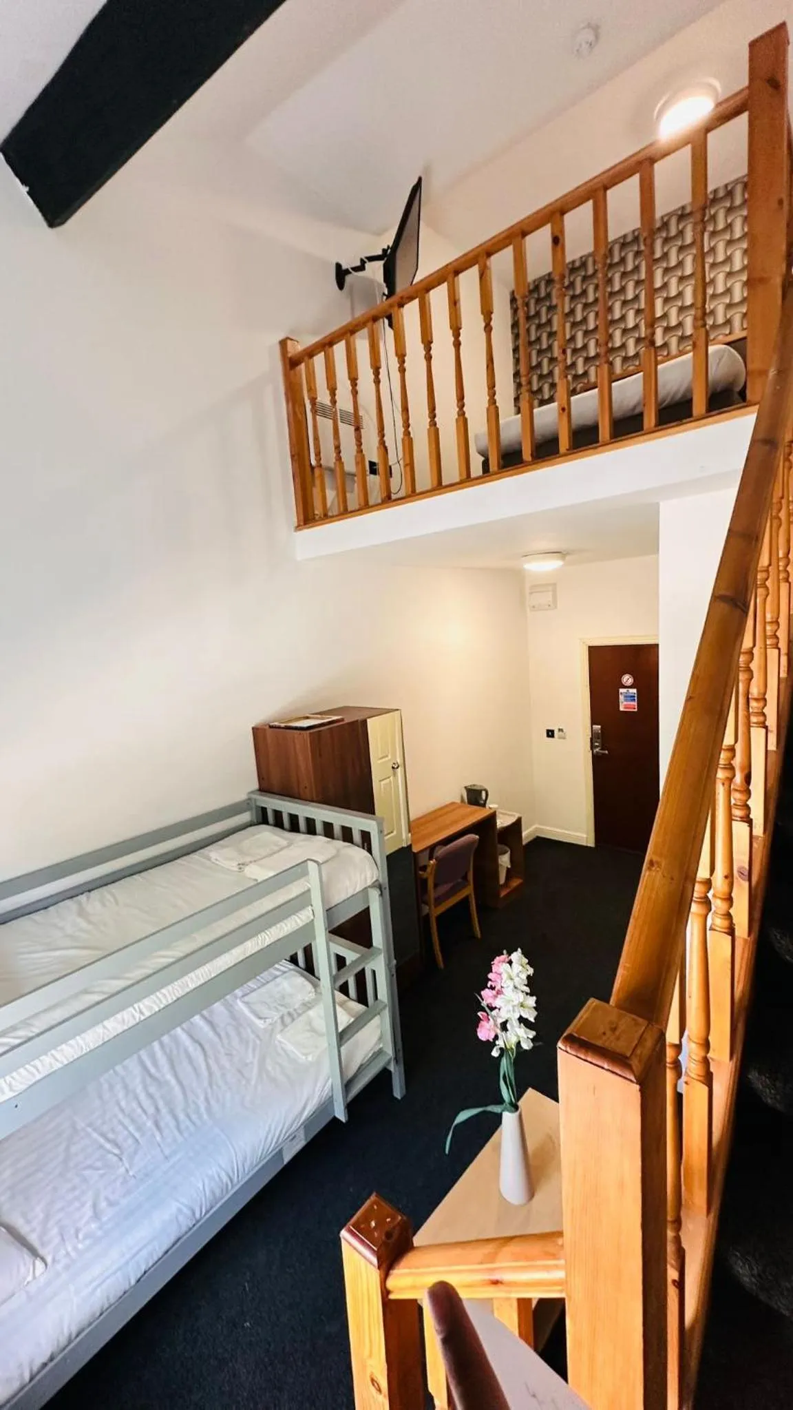 Bed in Imperial Salford Hotel