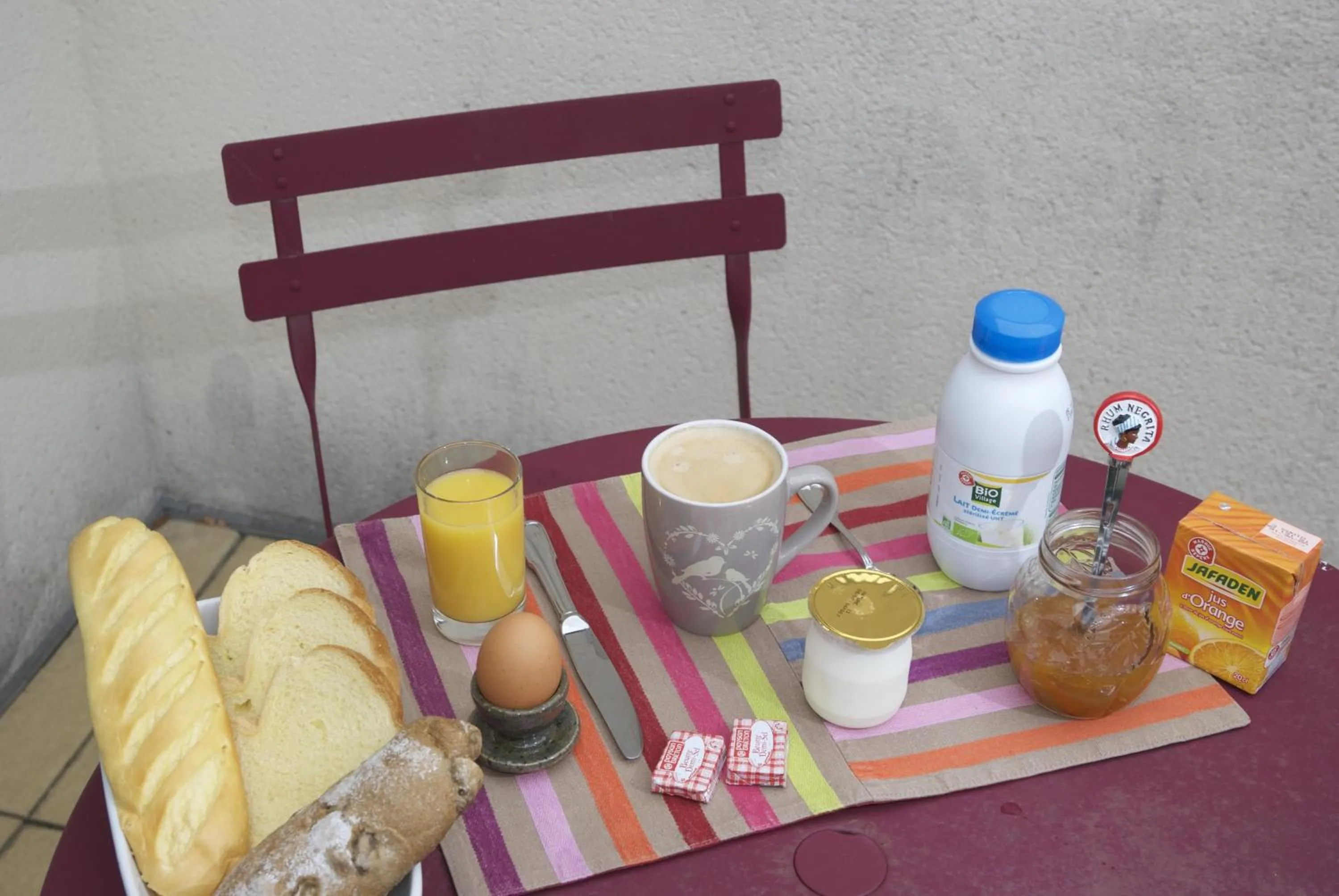 Balcony/Terrace in Gîte La Terrasse Du Verger