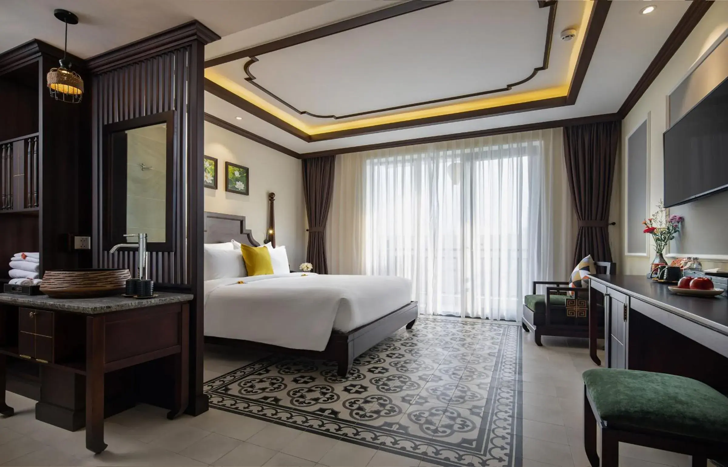 Trendy Premier Room with Balcony in Mulberry Collection Silk Village Trendy Premier Room with Balcony in Mulberry Collection Silk Village