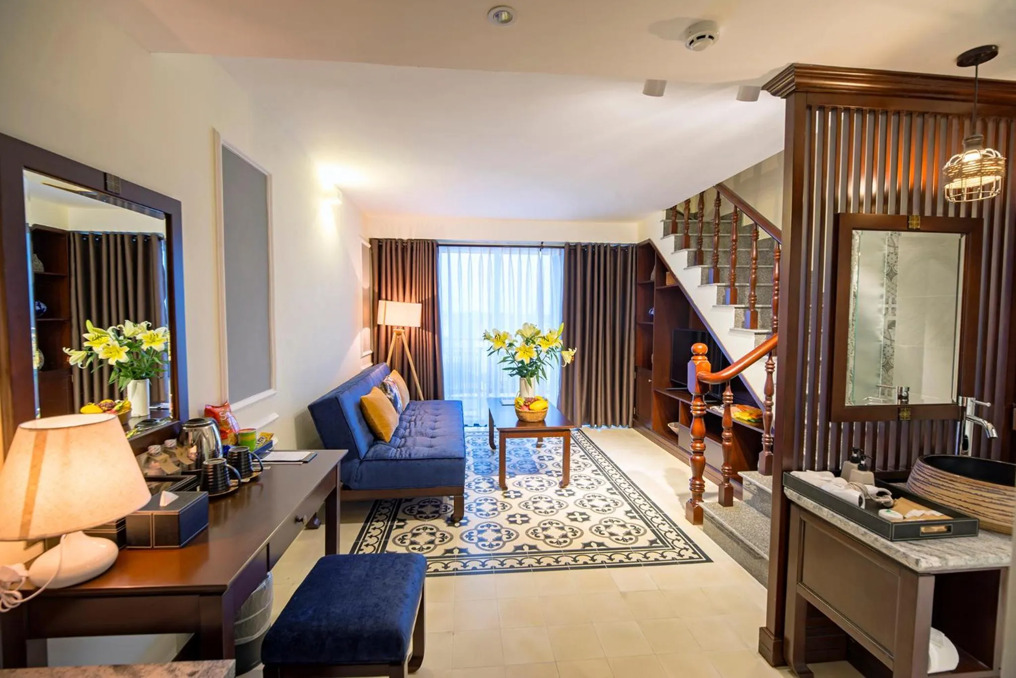 Living room in Mulberry Collection Silk Village