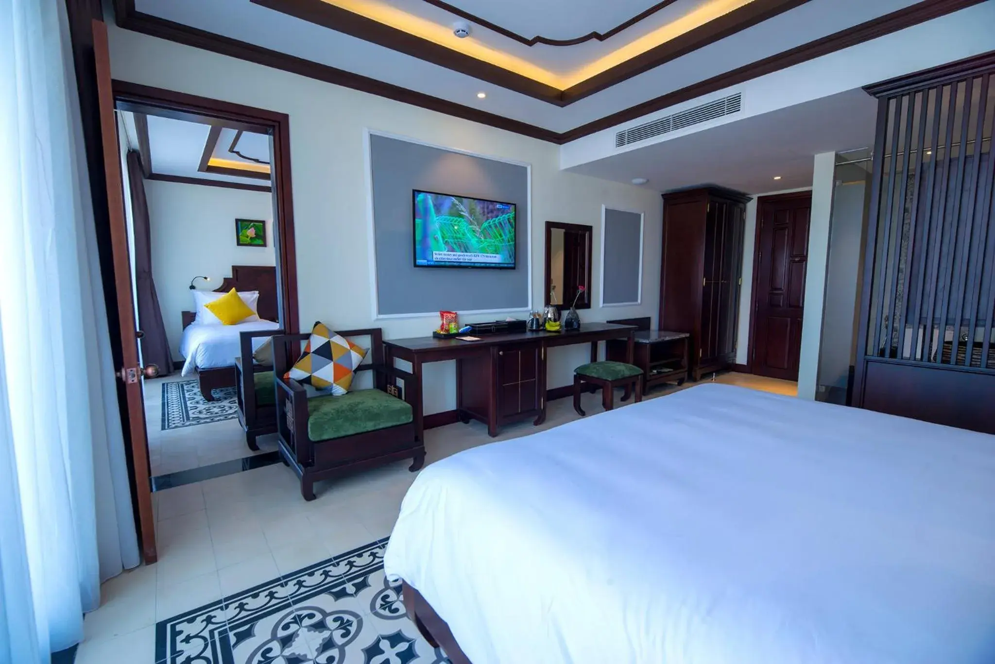 Trendy Family Interconnecting Room in Mulberry Collection Silk Village Trendy Family Interconnecting Room in Mulberry Collection Silk Village