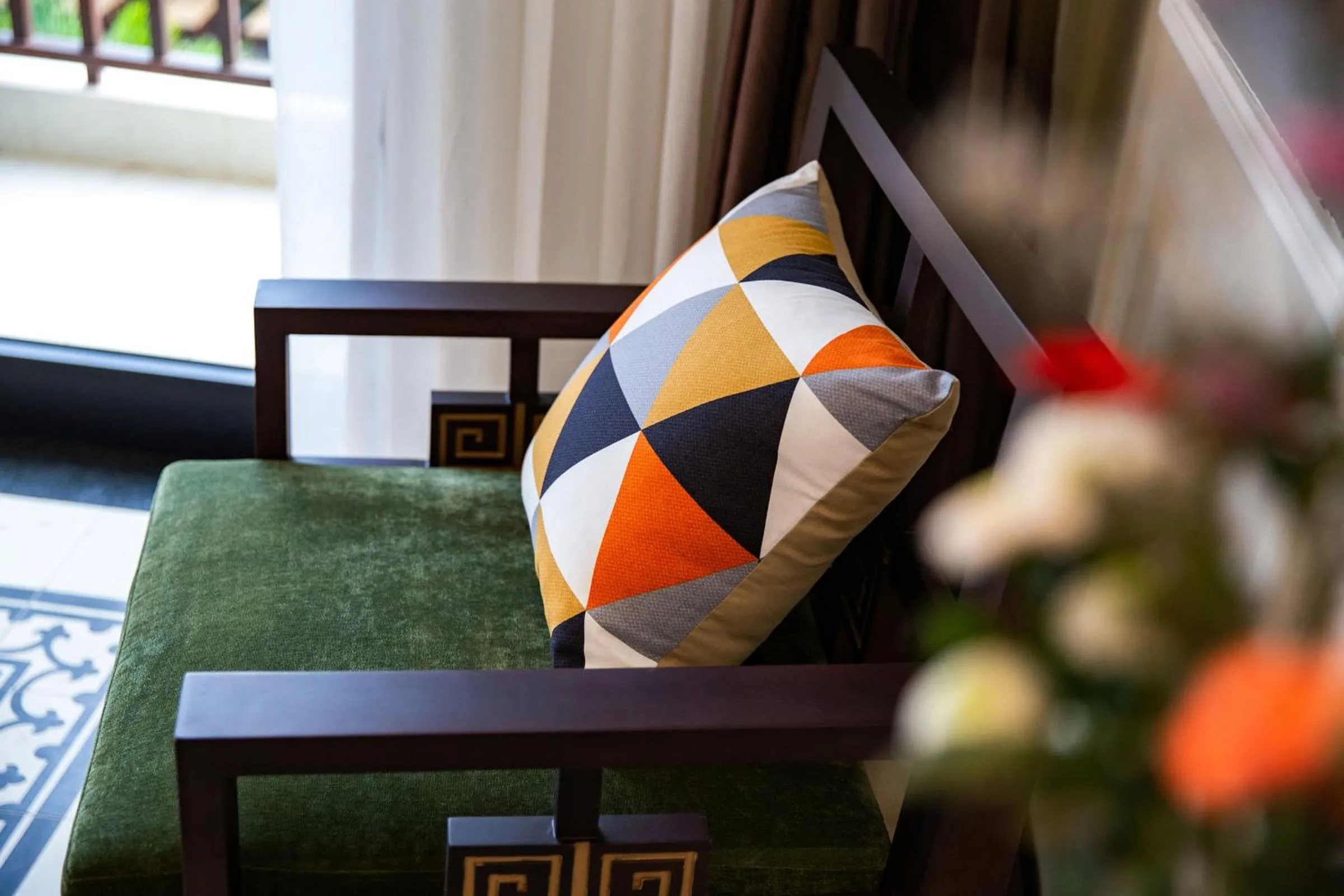 Seating area in Mulberry Collection Silk Village