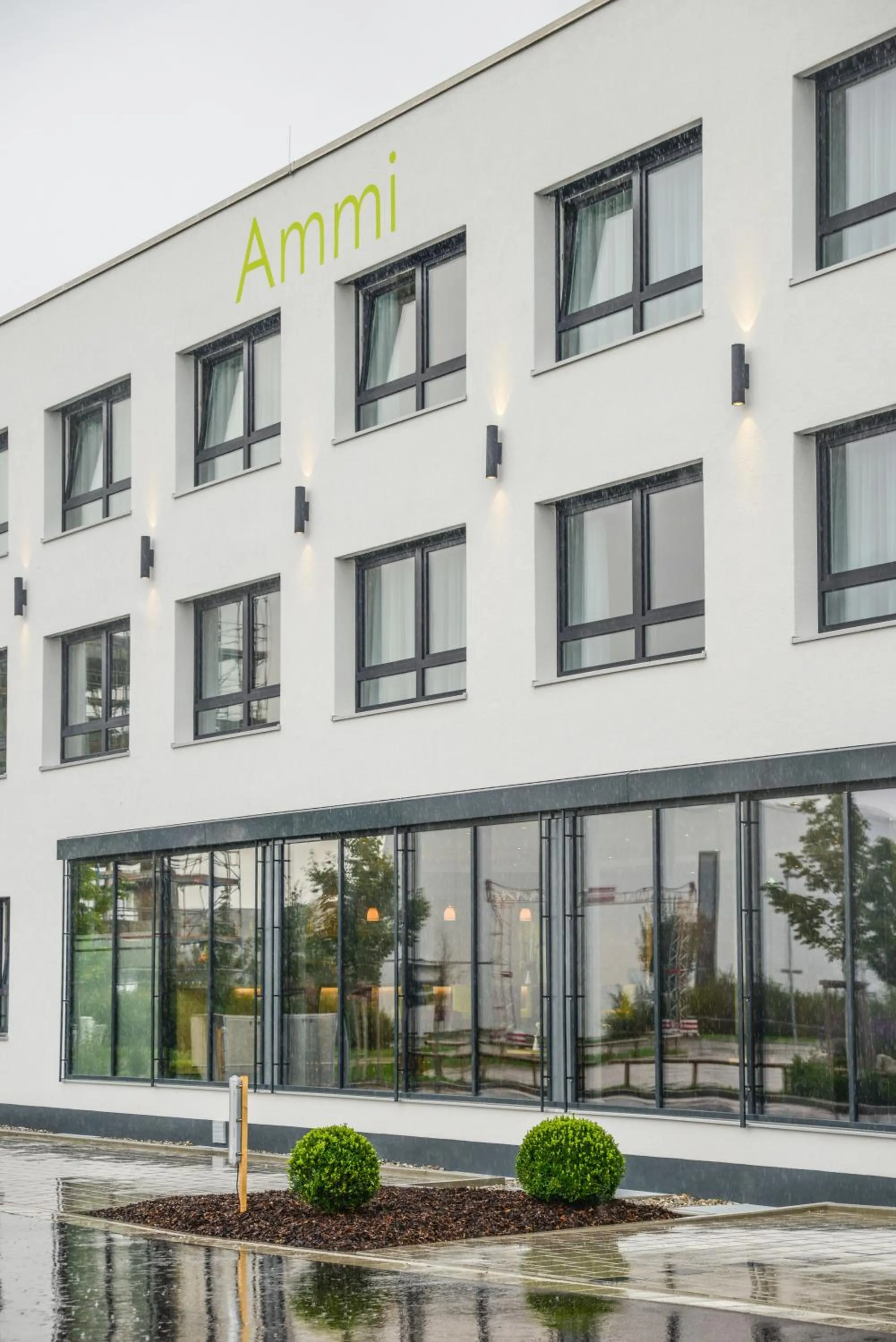 Facade/entrance in Ammi Hotel Garni