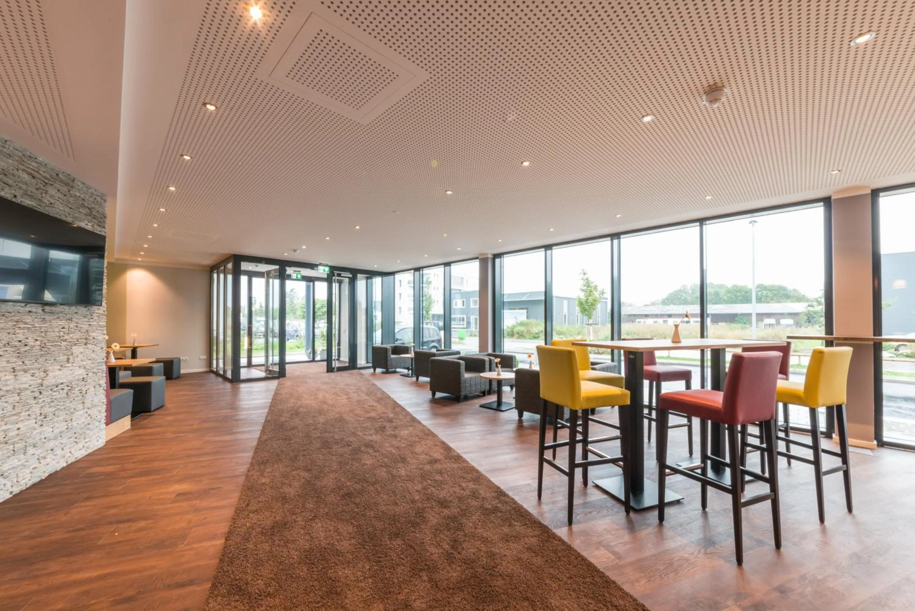 Lobby or reception in Ammi Hotel Garni