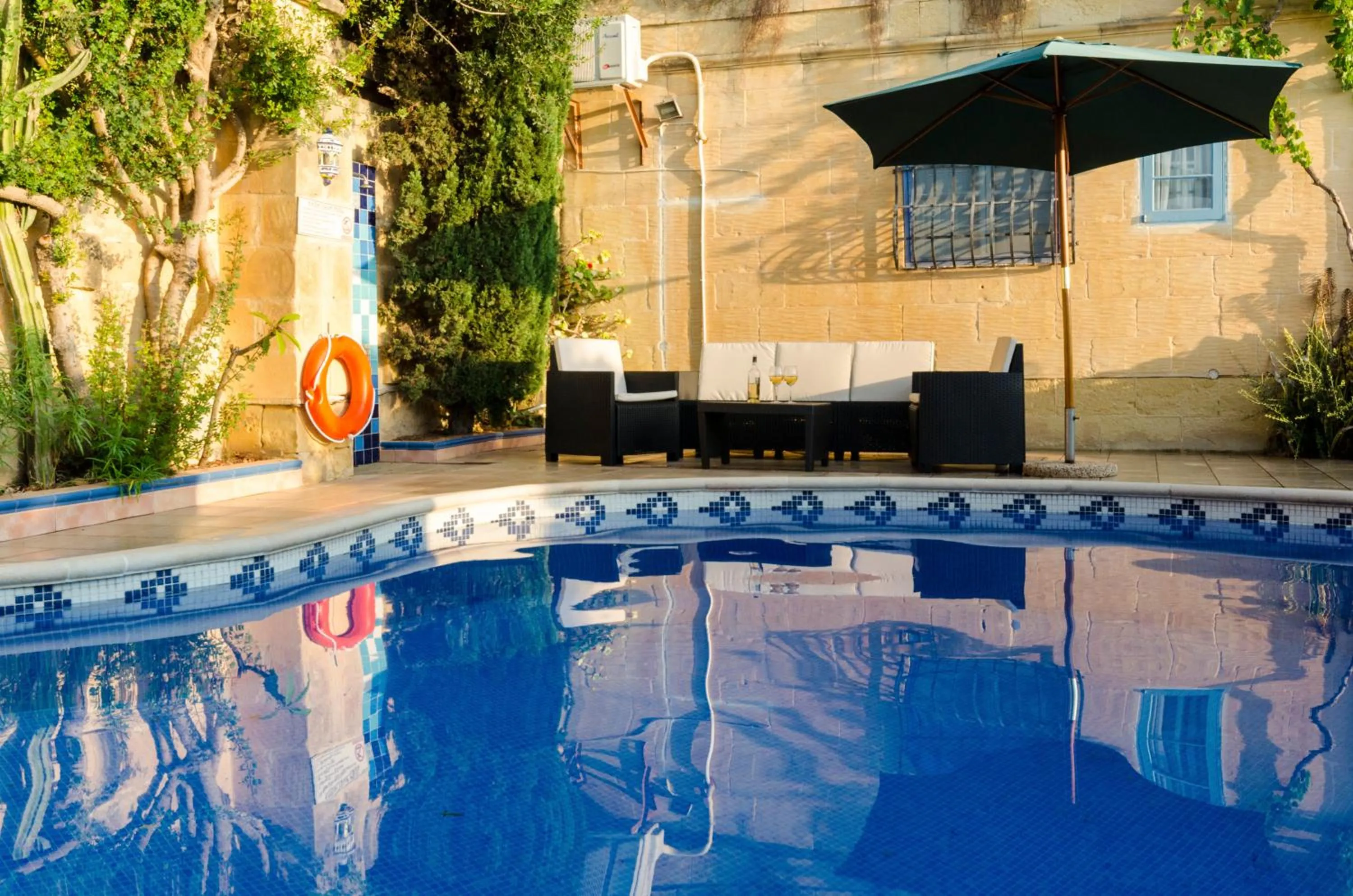 Swimming Pool in Il-Wileġ Bed & Breakfast