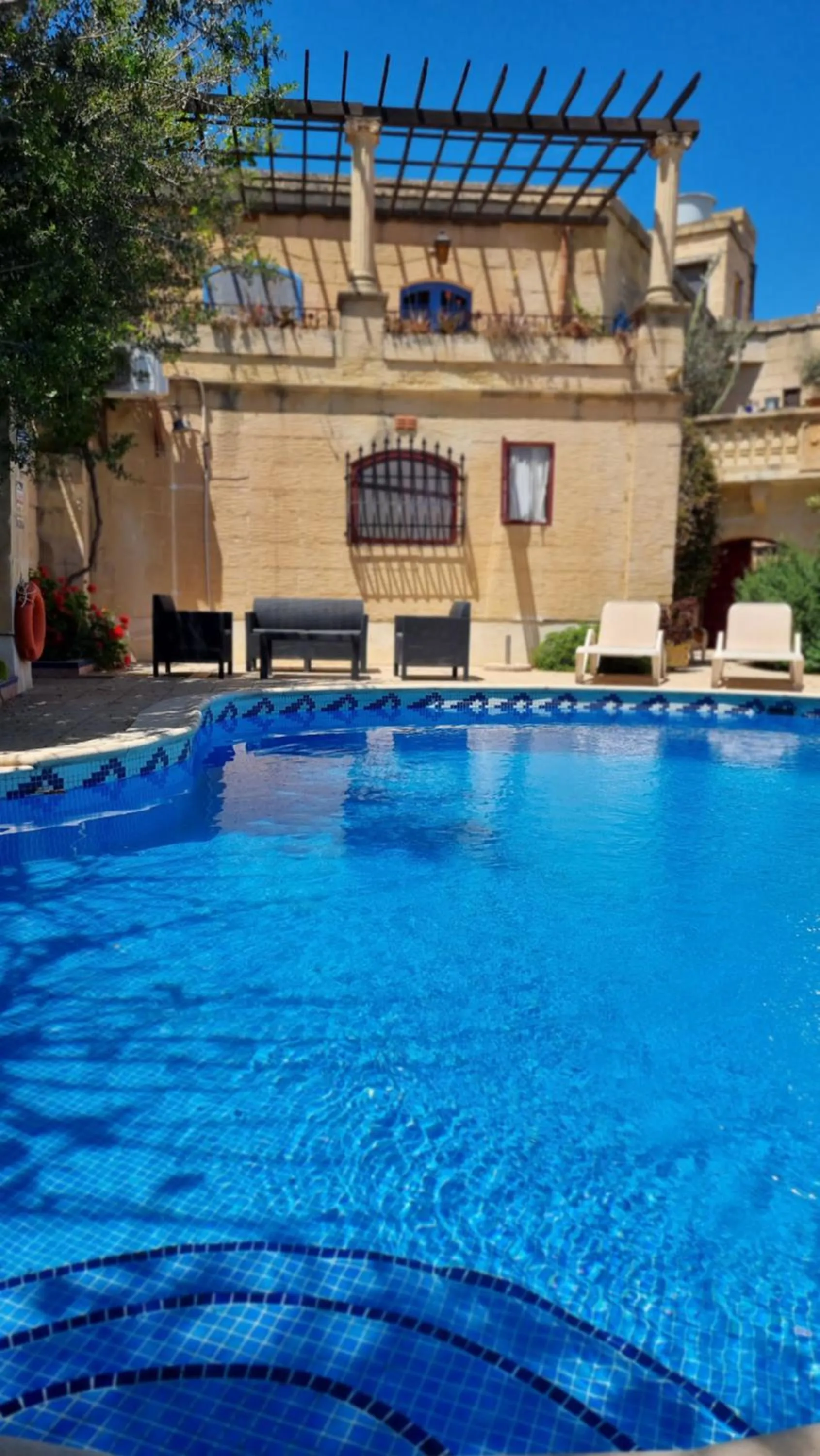 Swimming Pool in Il-Wileġ Bed & Breakfast