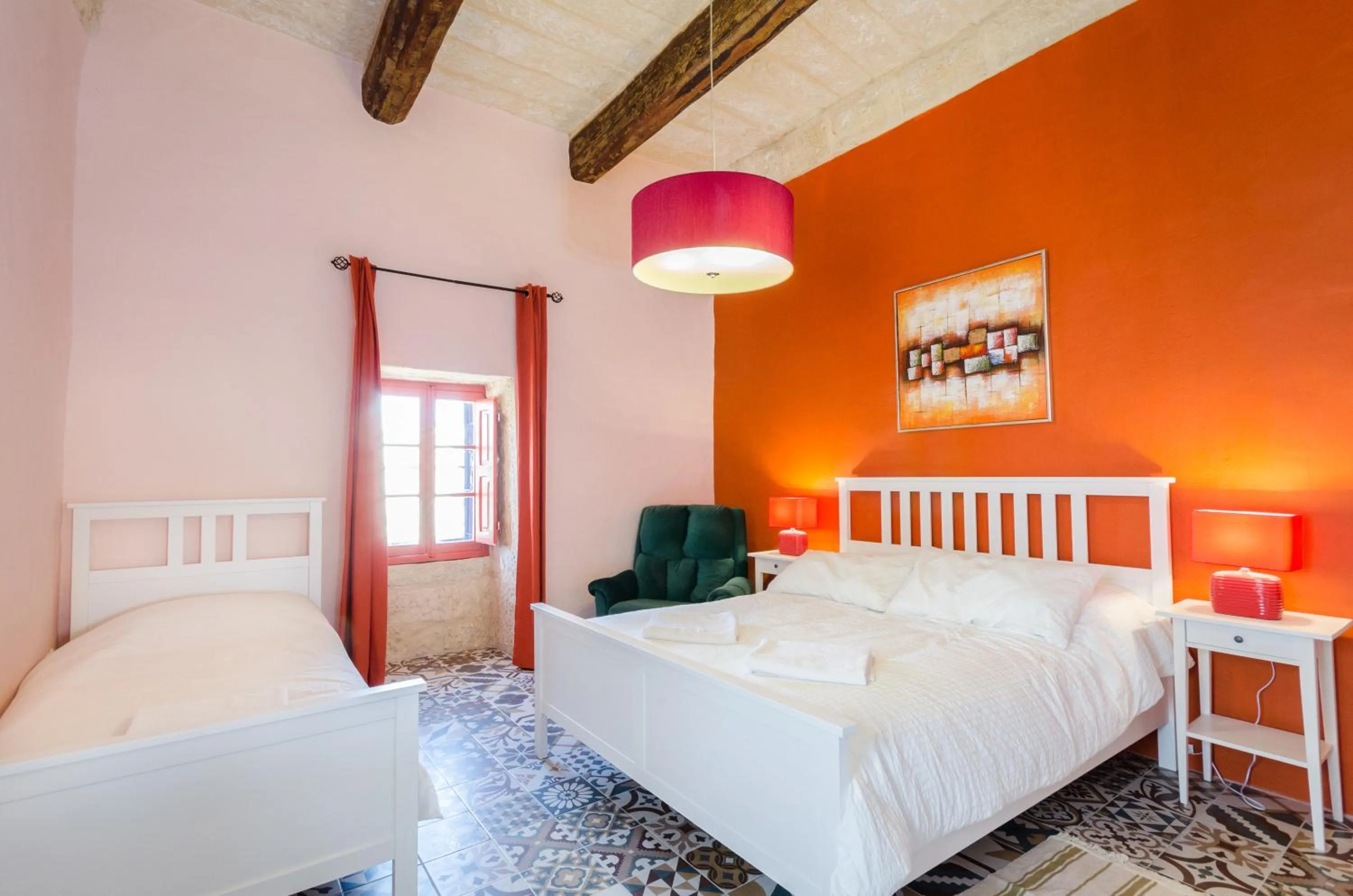 Bedroom, Bed in Il-Wileġ Bed & Breakfast