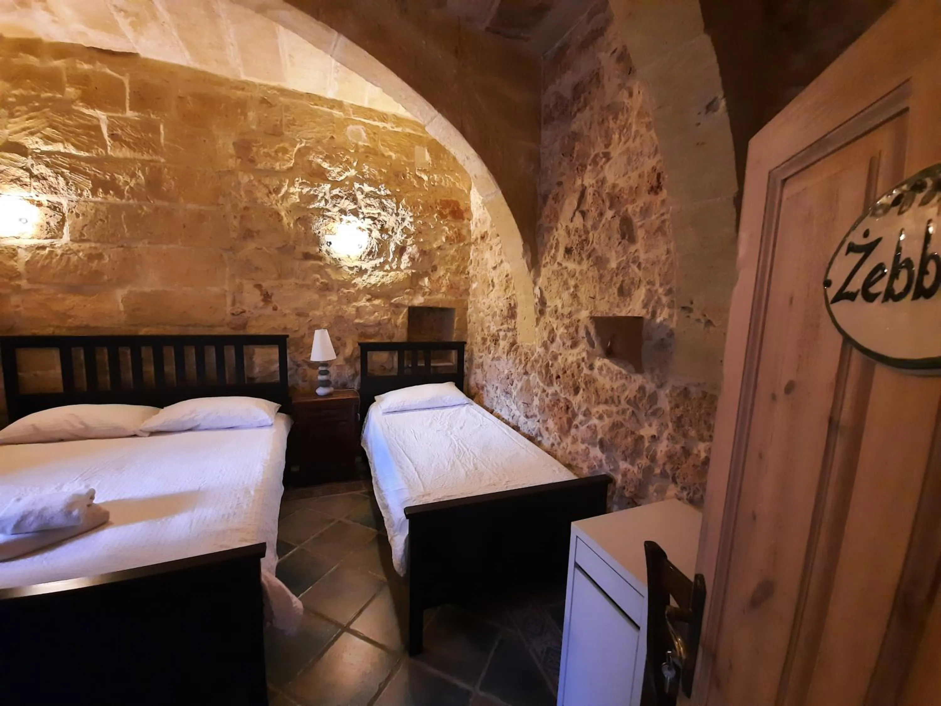 Bedroom, Bed in Il-Wileġ Bed & Breakfast