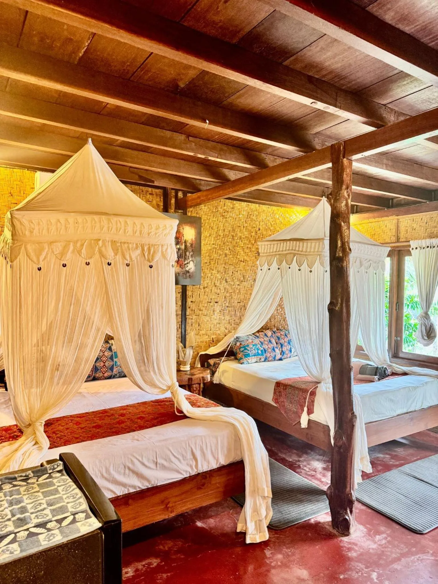 Bedroom, Bed in Kampung Meno Bungalows