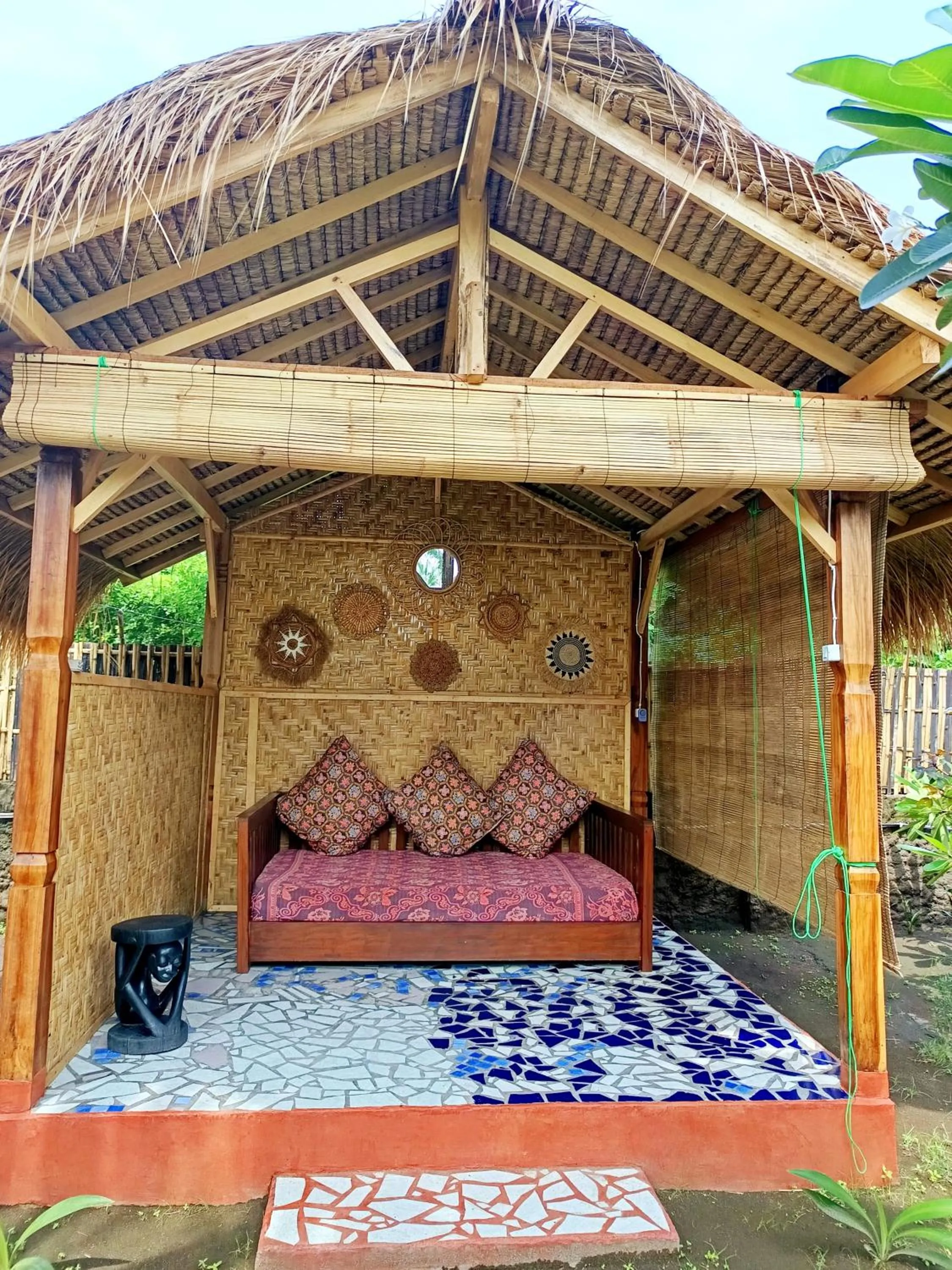 Garden in Kampung Meno Bungalows
