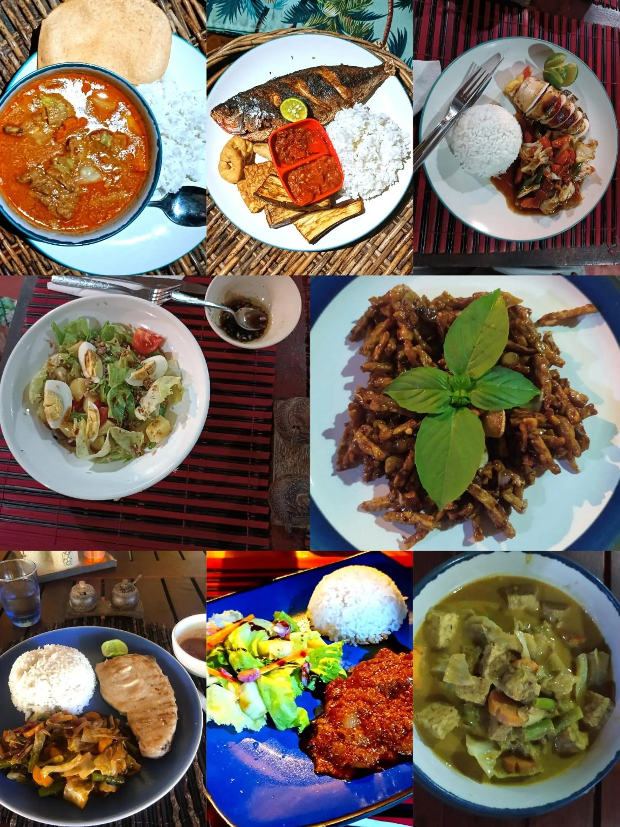 Restaurant/places to eat in Kampung Meno Bungalows