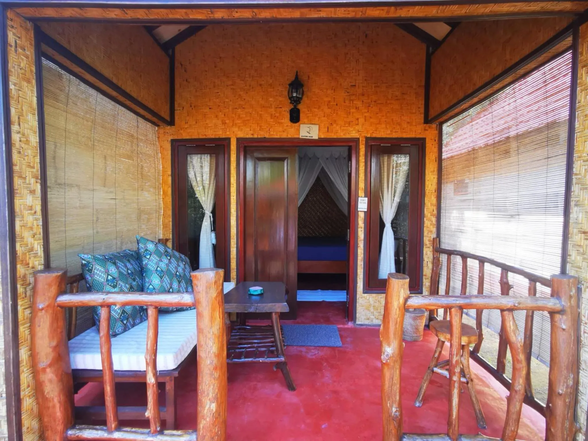 Patio in Kampung Meno Bungalows