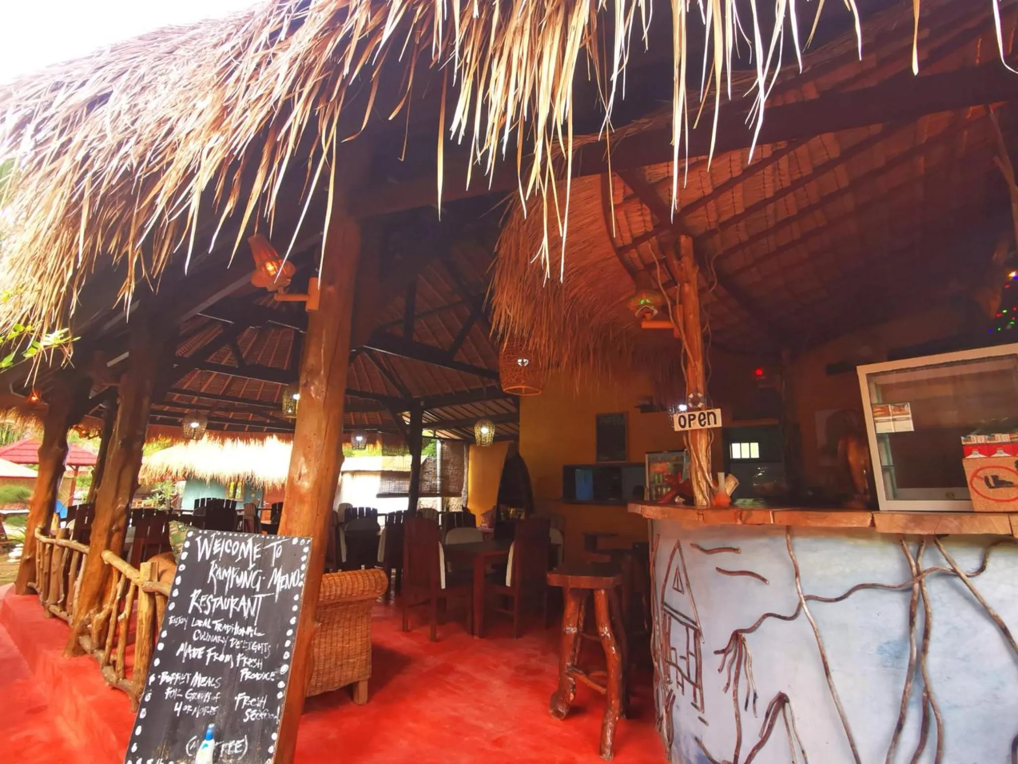 Restaurant/places to eat in Kampung Meno Bungalows