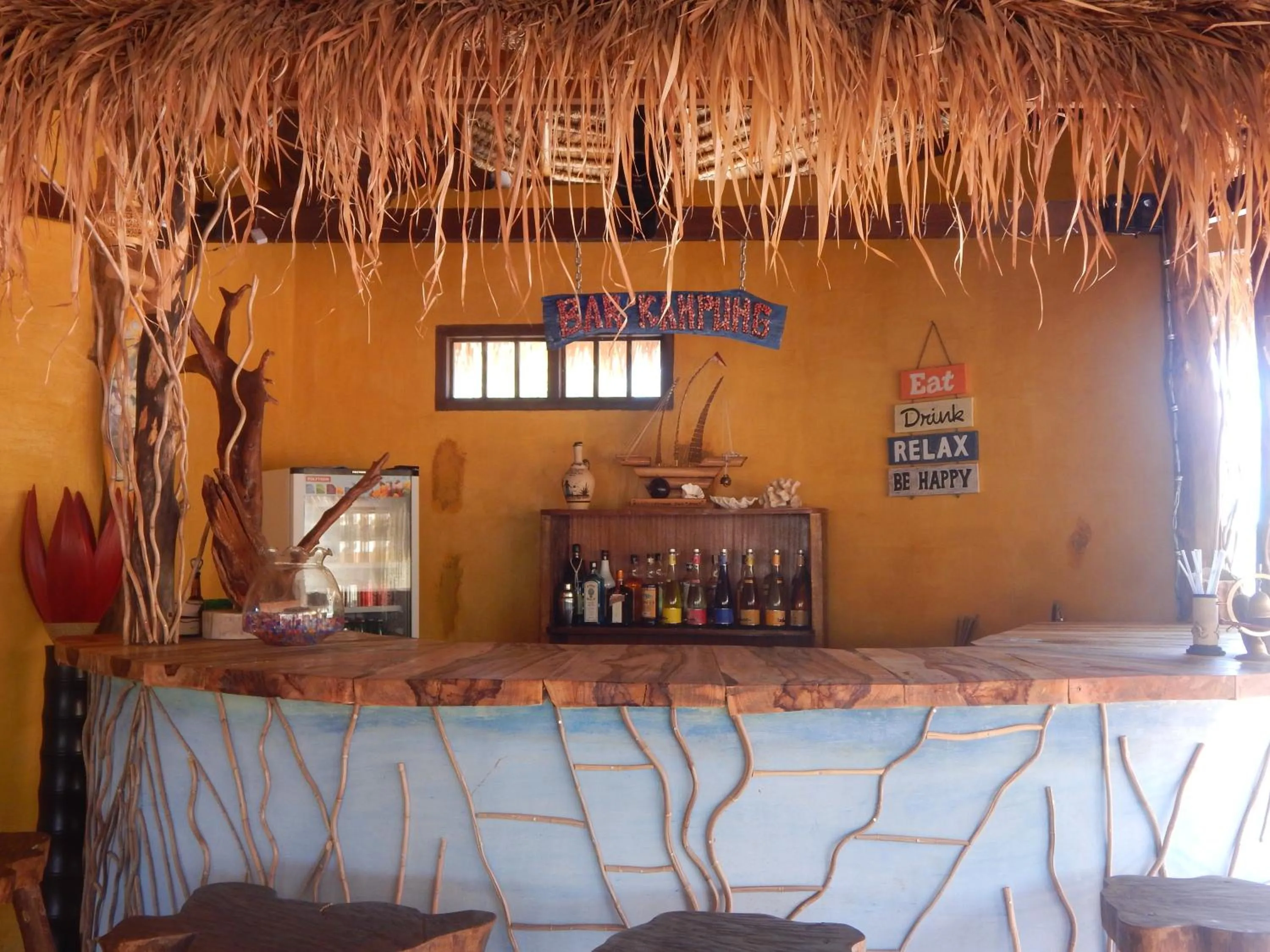 Lounge or bar in Kampung Meno Bungalows