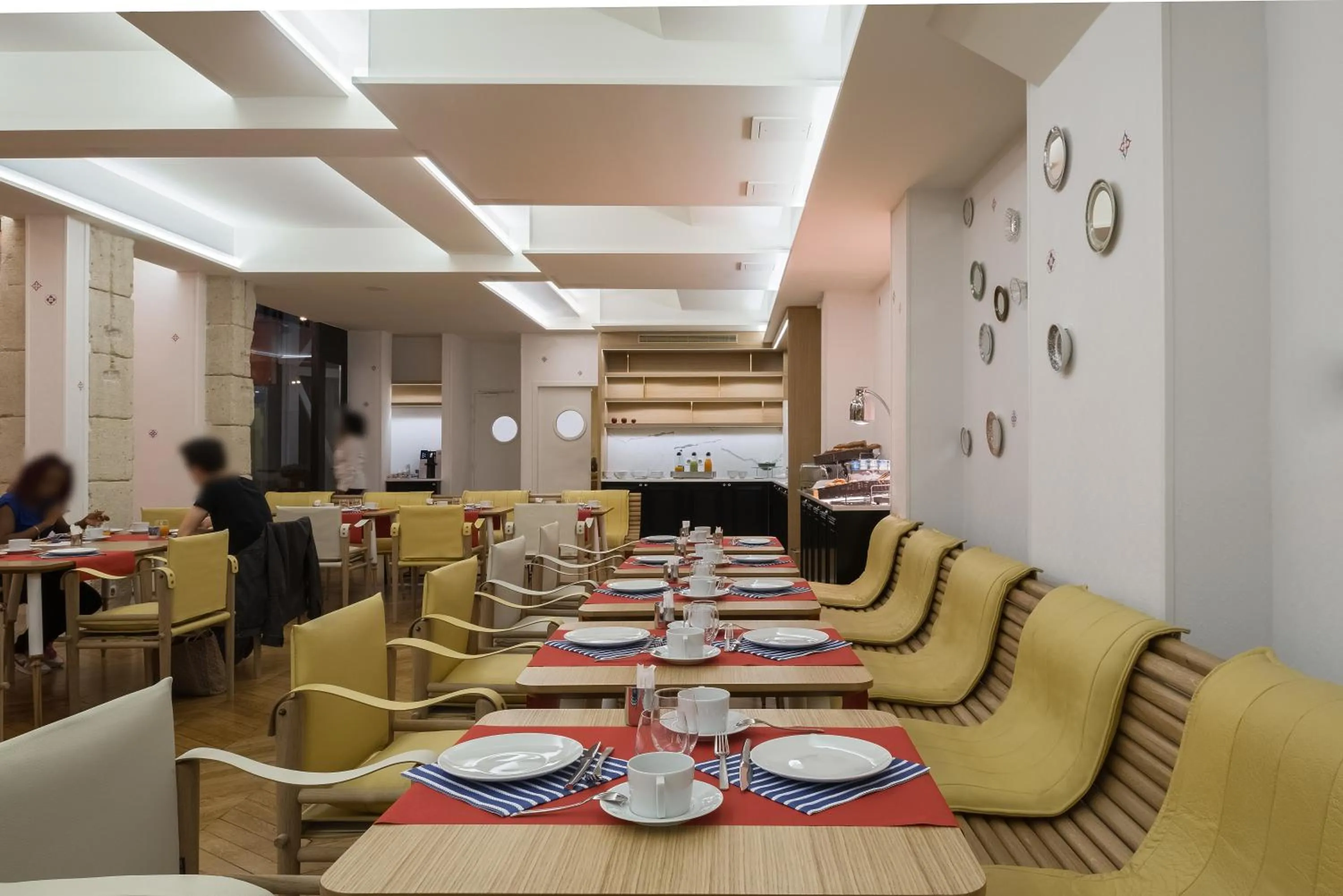 Buffet breakfast in Hotel 34B - Astotel