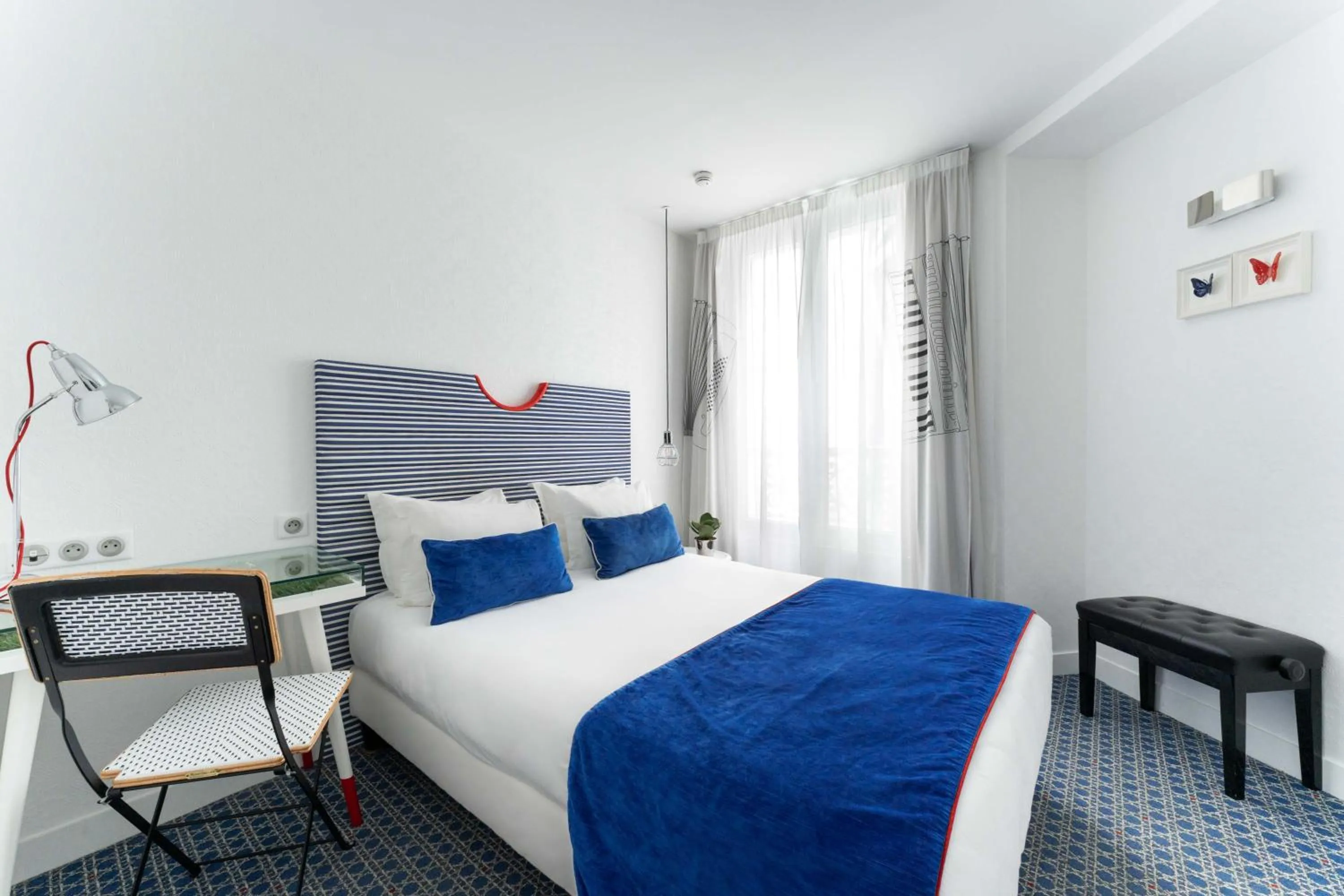 Bedroom, Bed in Hotel 34B - Astotel