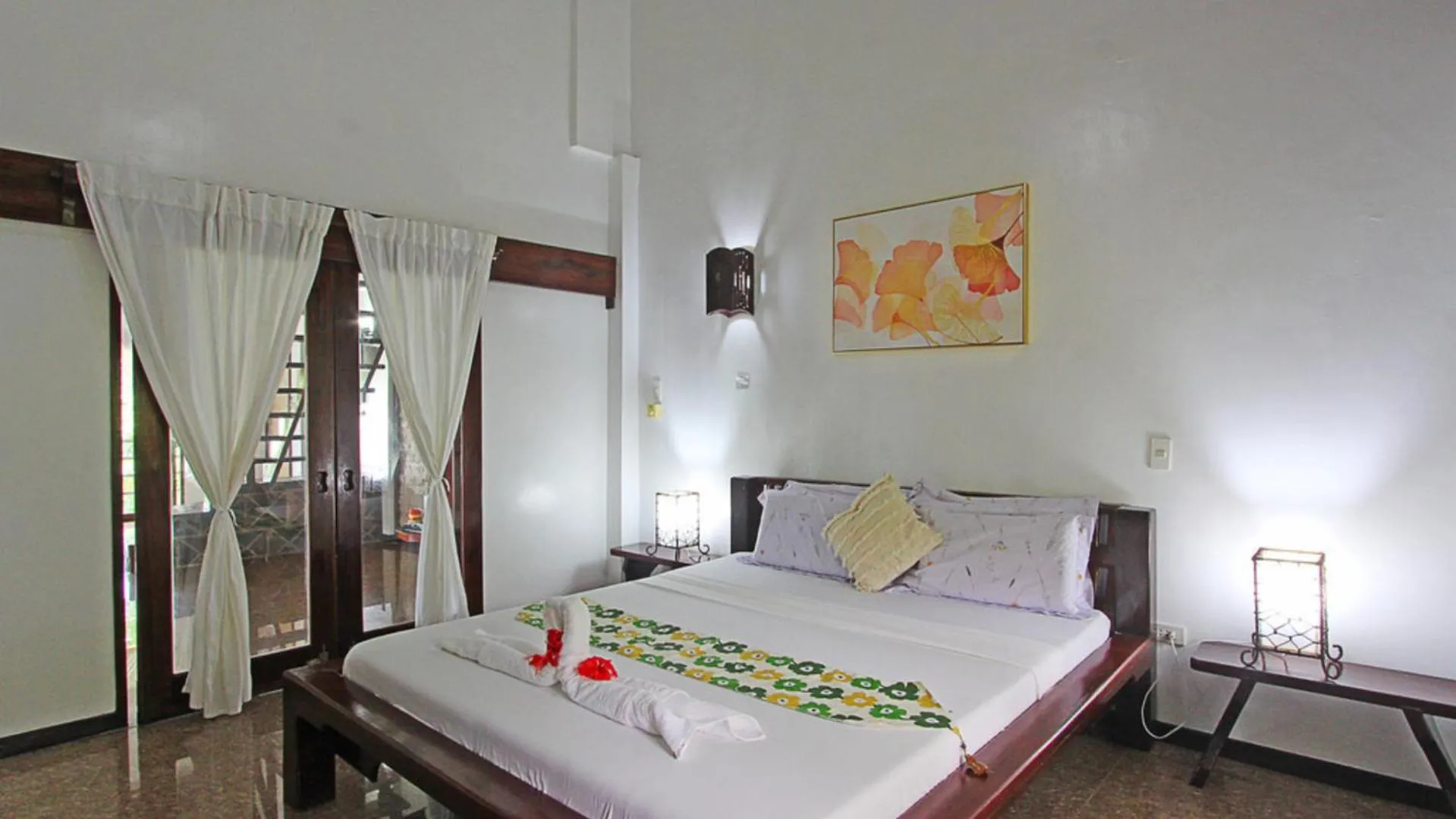 Bed in Ocean 101 Beach Resort